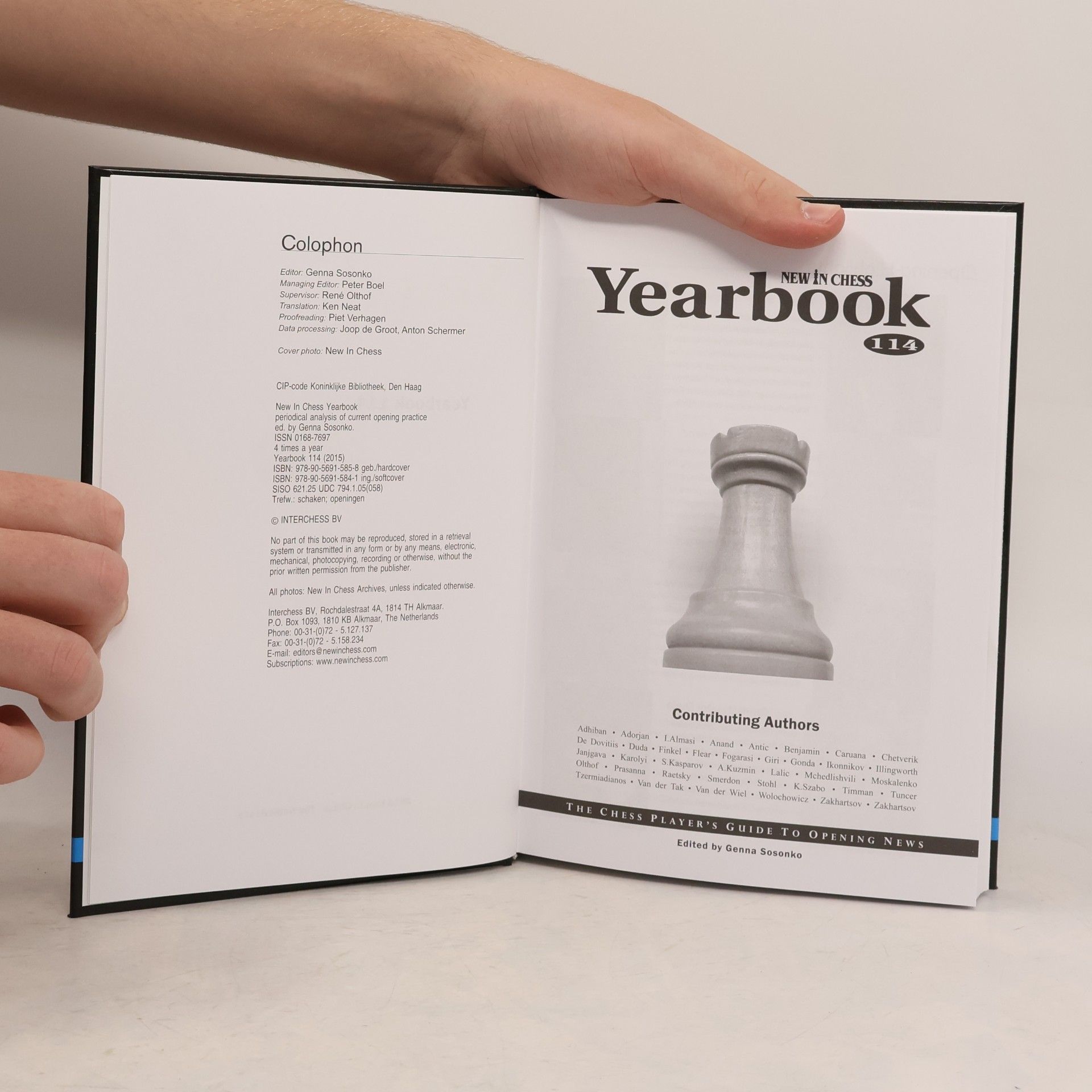 Wesley So New in Chess Yearbook