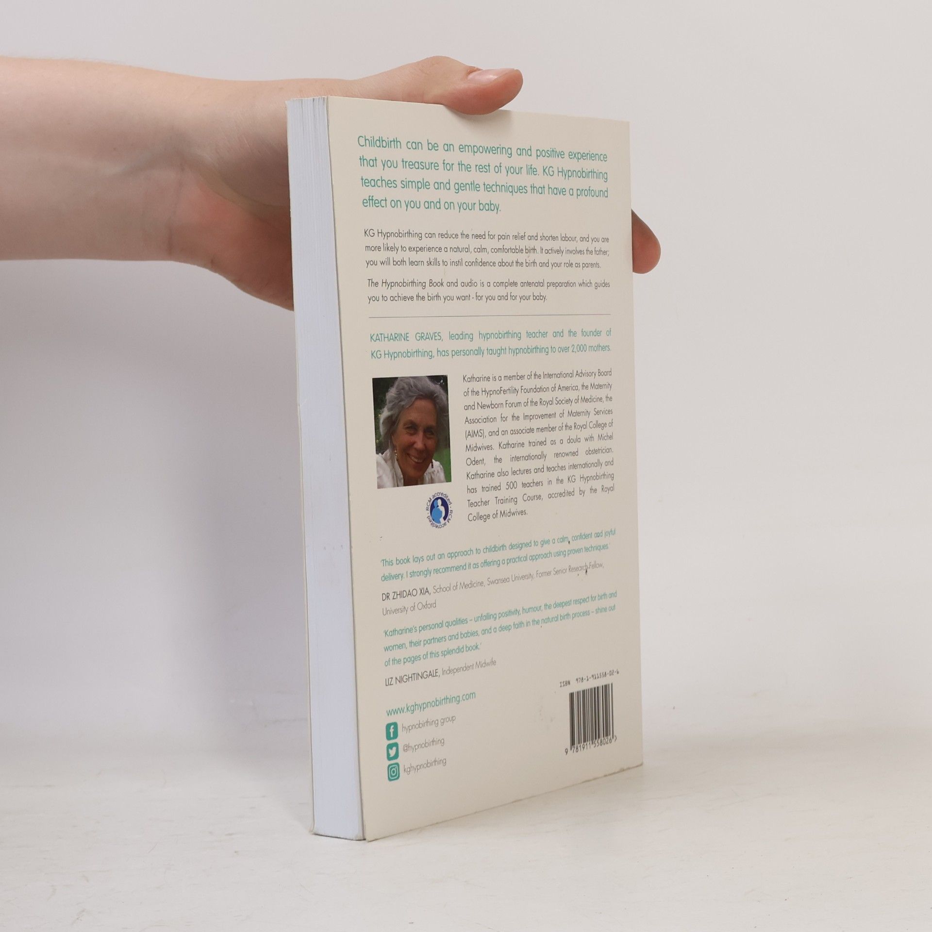 Katharine Graves The Hypnobirthing book