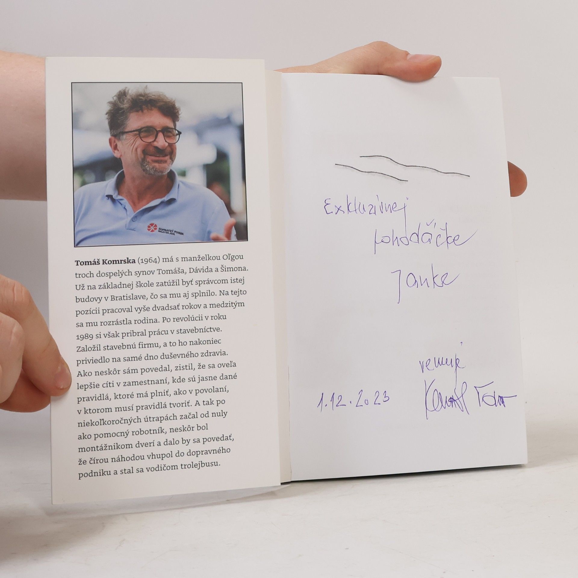 Tomáš Komrska Zápisky z trolejbusu II