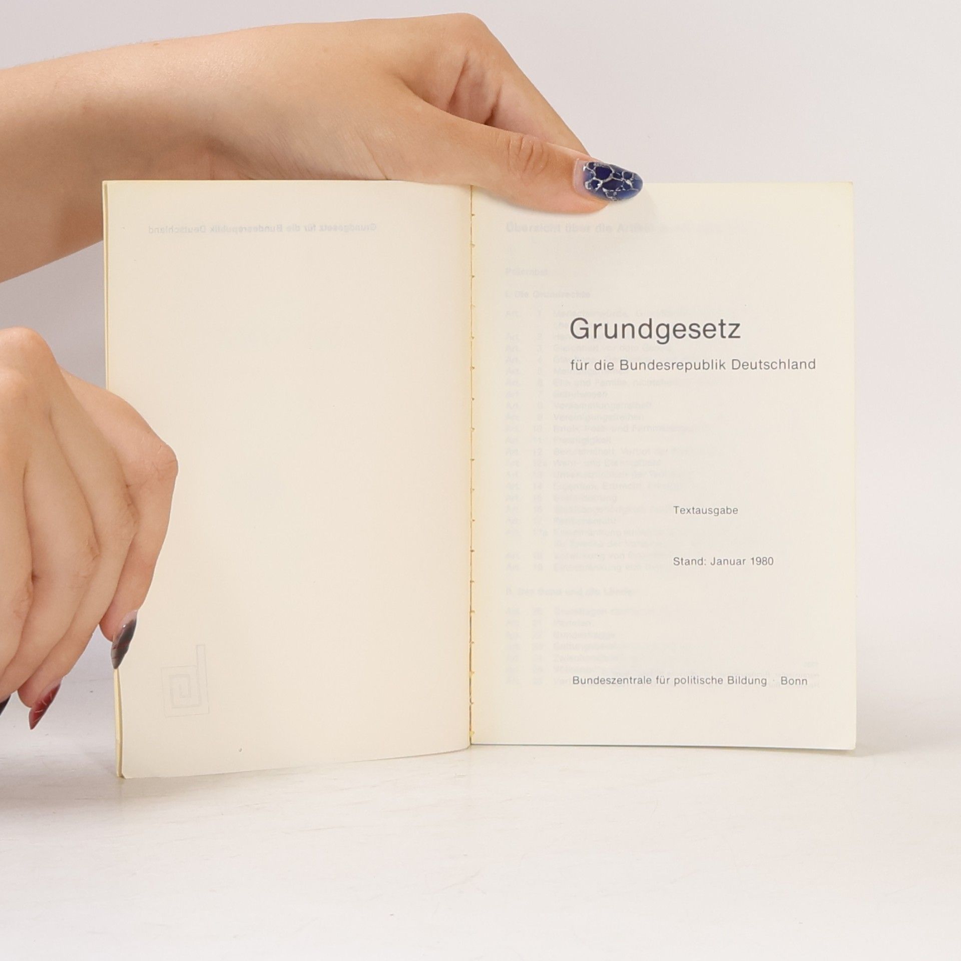 Autorenkollektiv Grundgesetz für die Bundesrepublik Deutschland