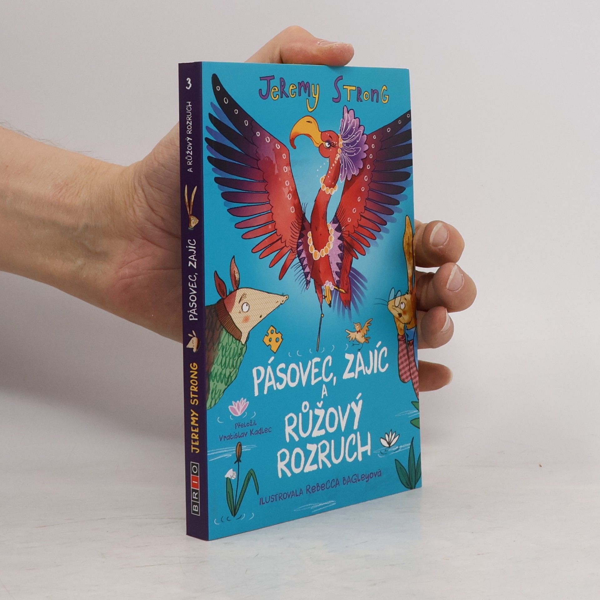 Jeremy Strong Pásovec, Zajíc a růžový rozruch