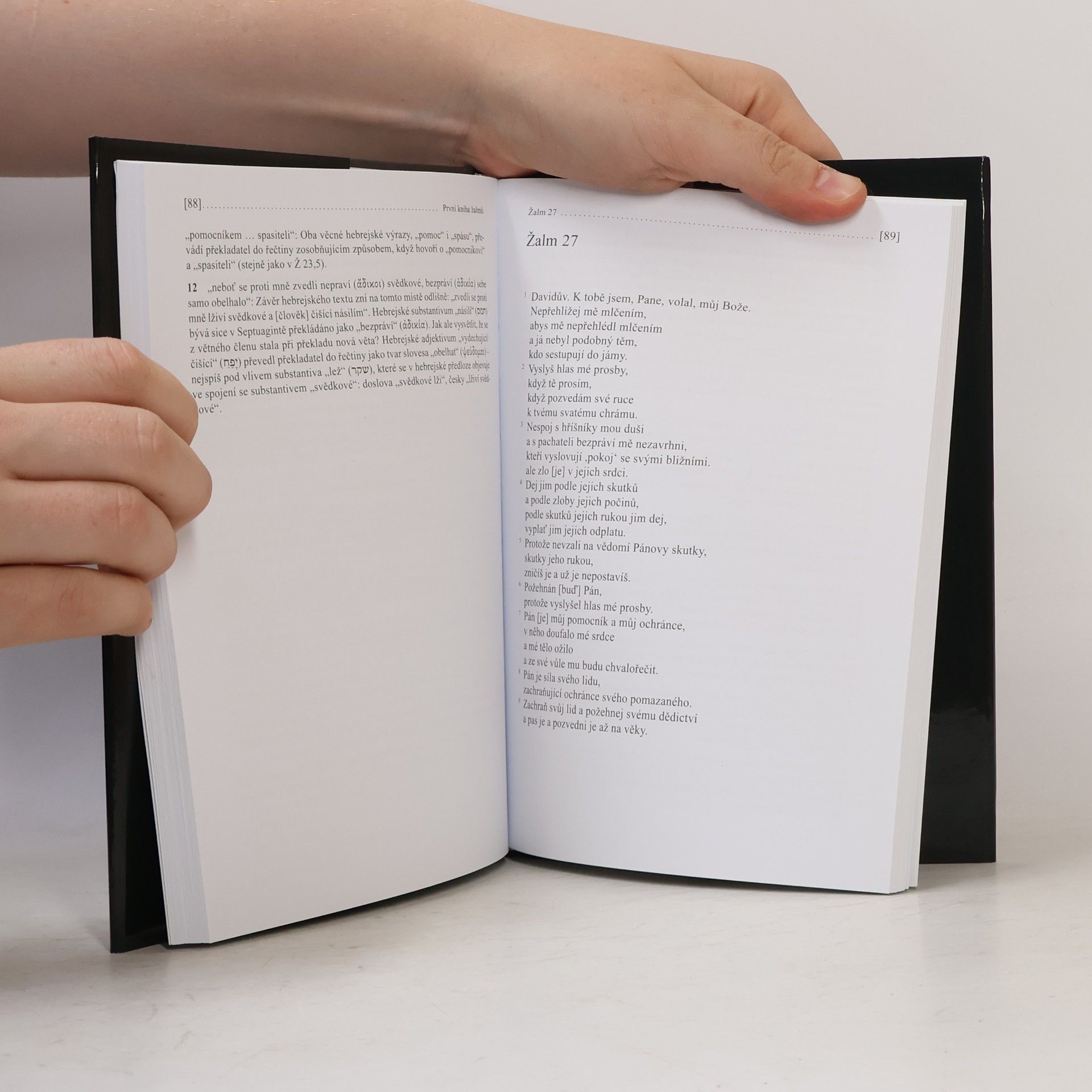 Autorenkollektiv Žalmy I : žalm 1–40 podle řeckého překladu Septuaginty
