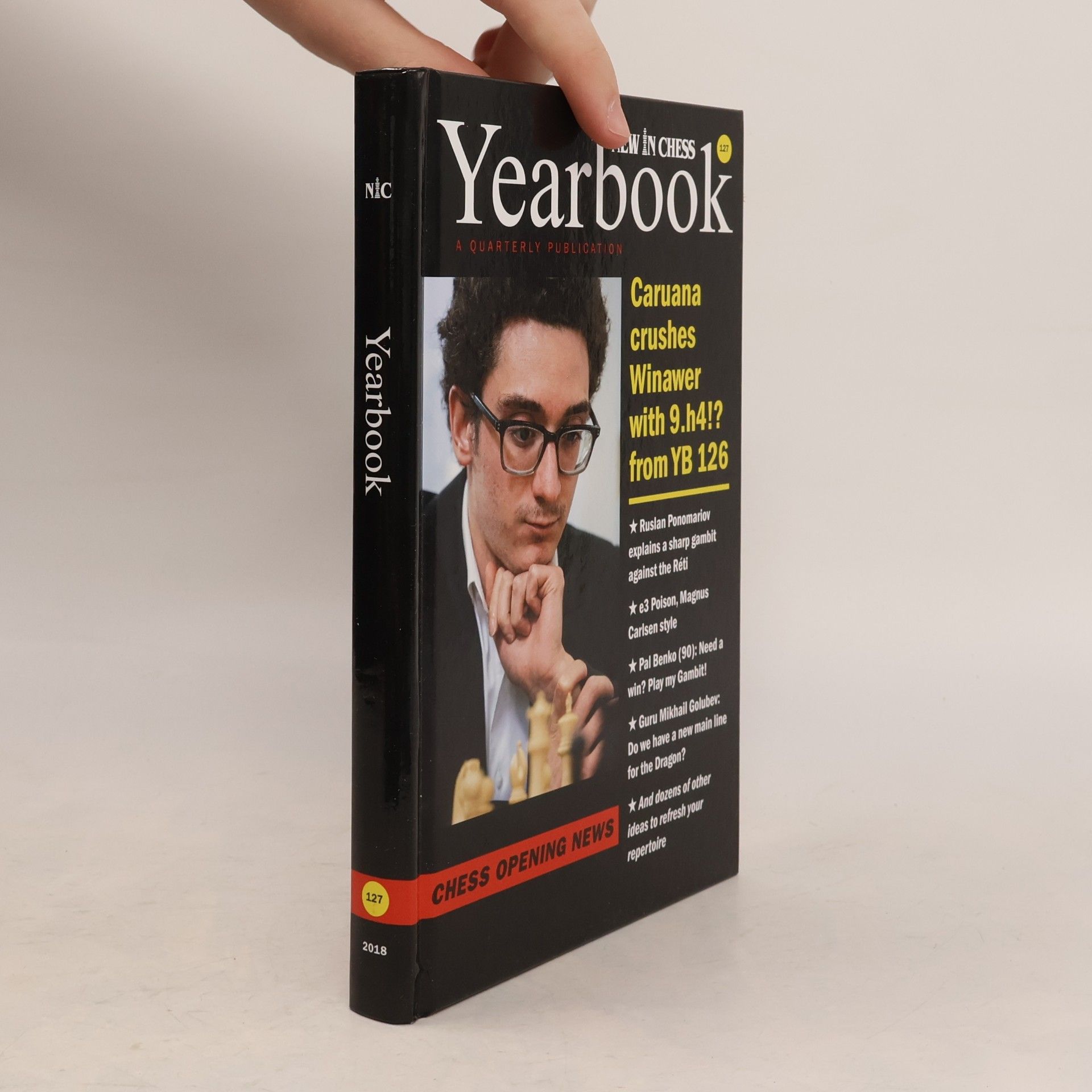Jan Timman New In Chess Yearbook 127