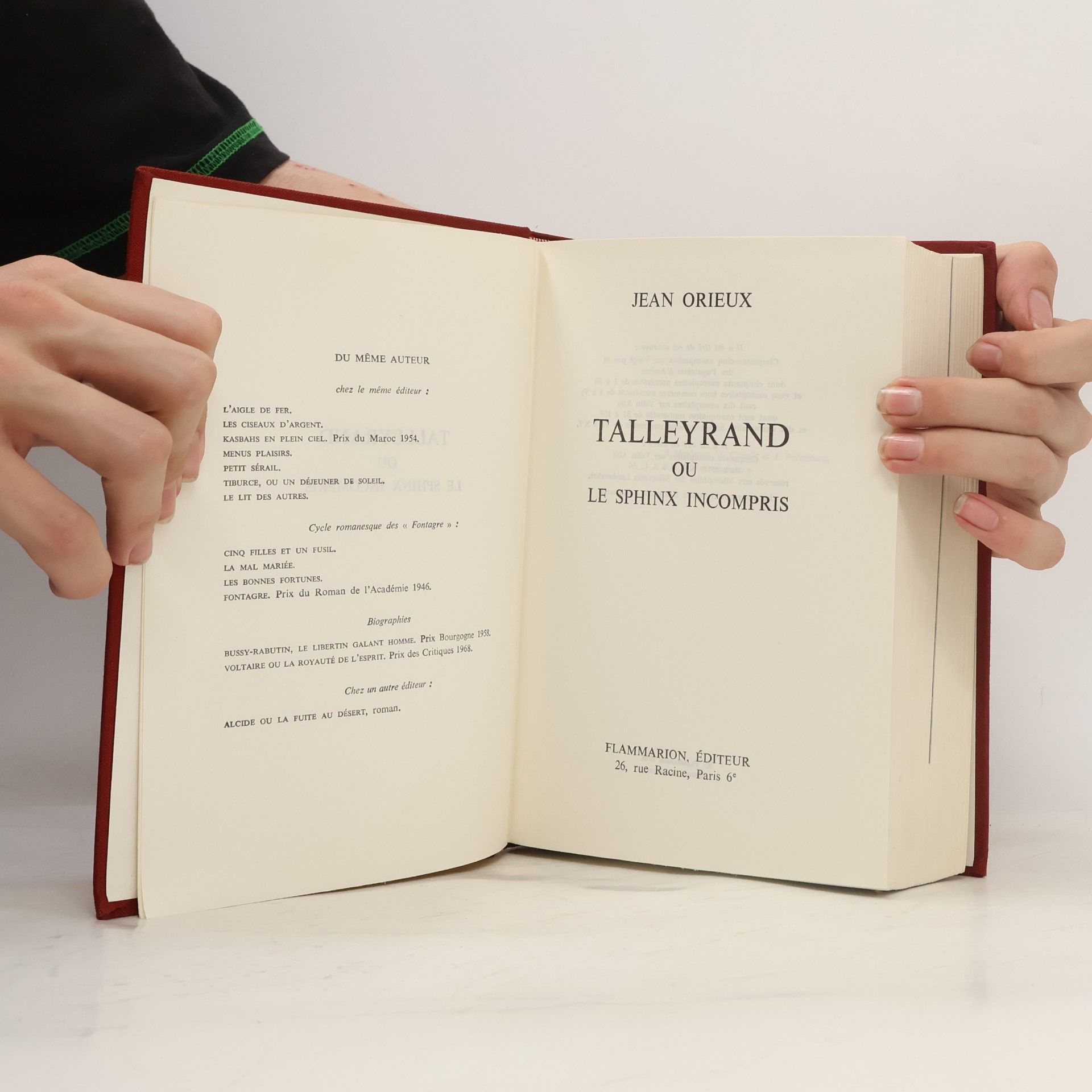 Jean Orieux Talleyrand