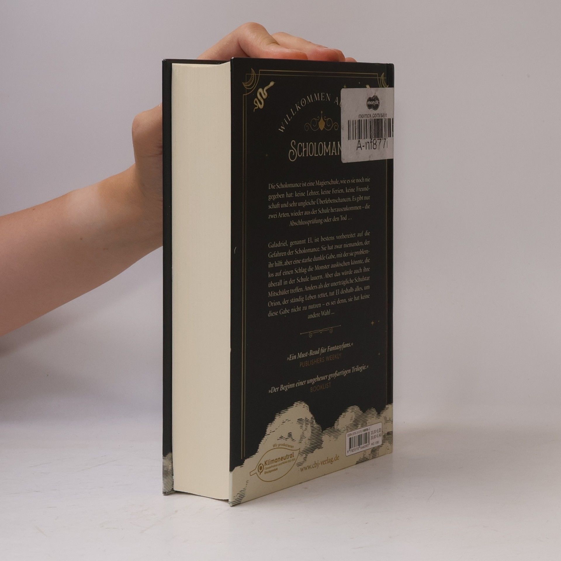 Naomi Novik Scholomance. Tödliche Lektion