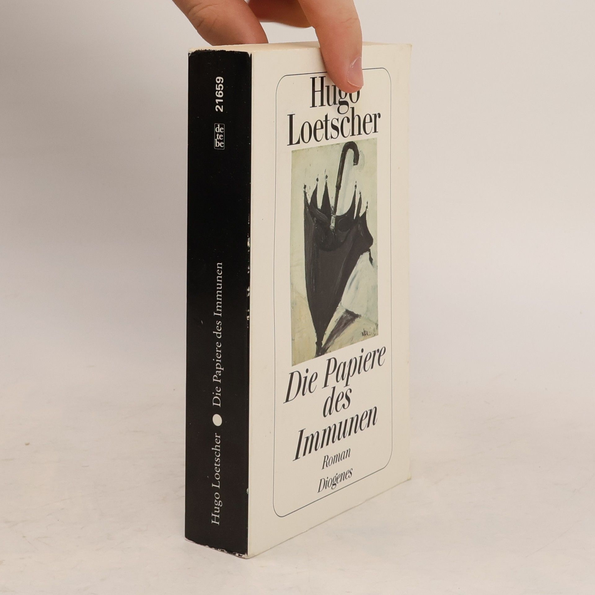 Hugo Loetscher Die Papiere des Immunen