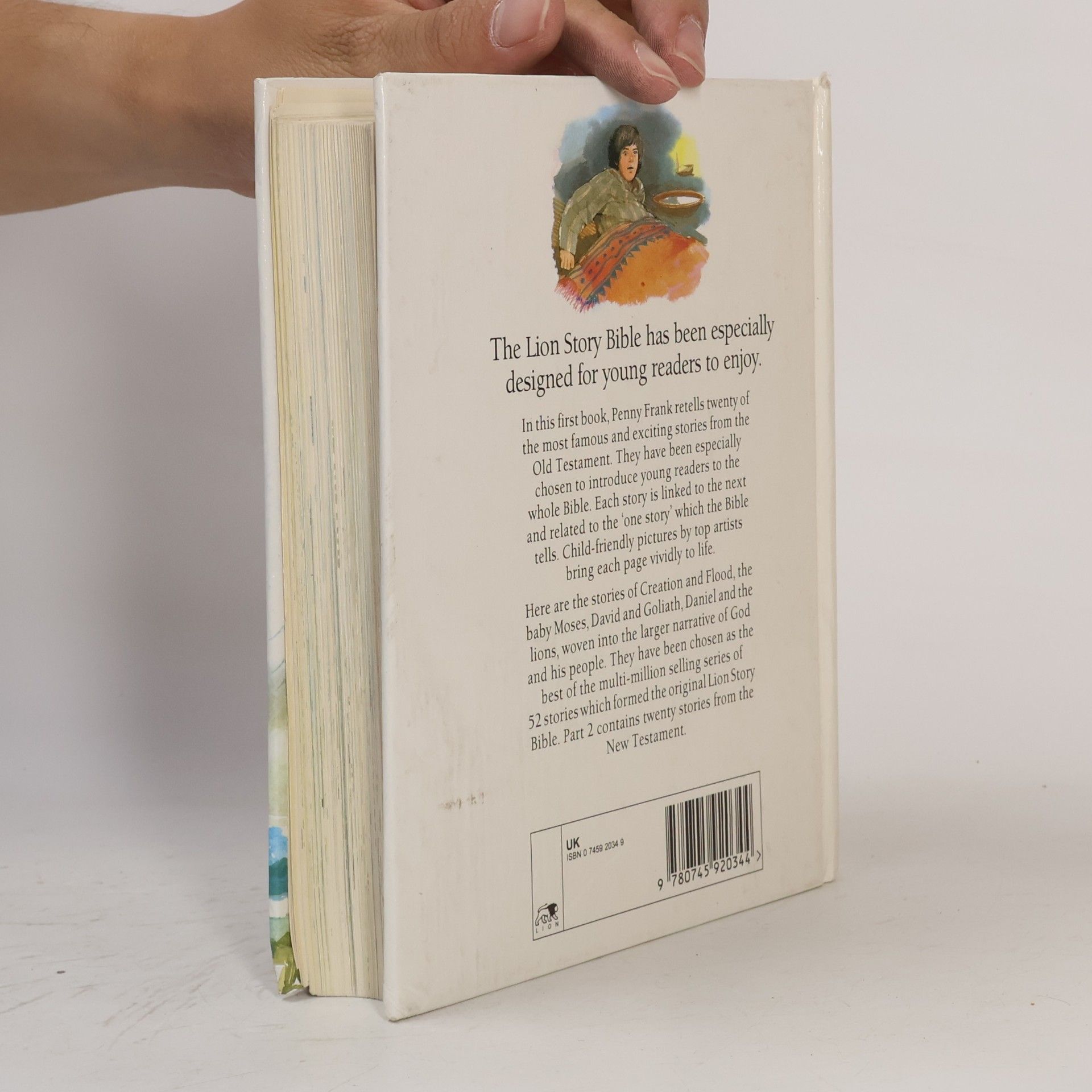 Penny Frank The Lion story Bible. Part 1, Twenty stories from the Old Testament