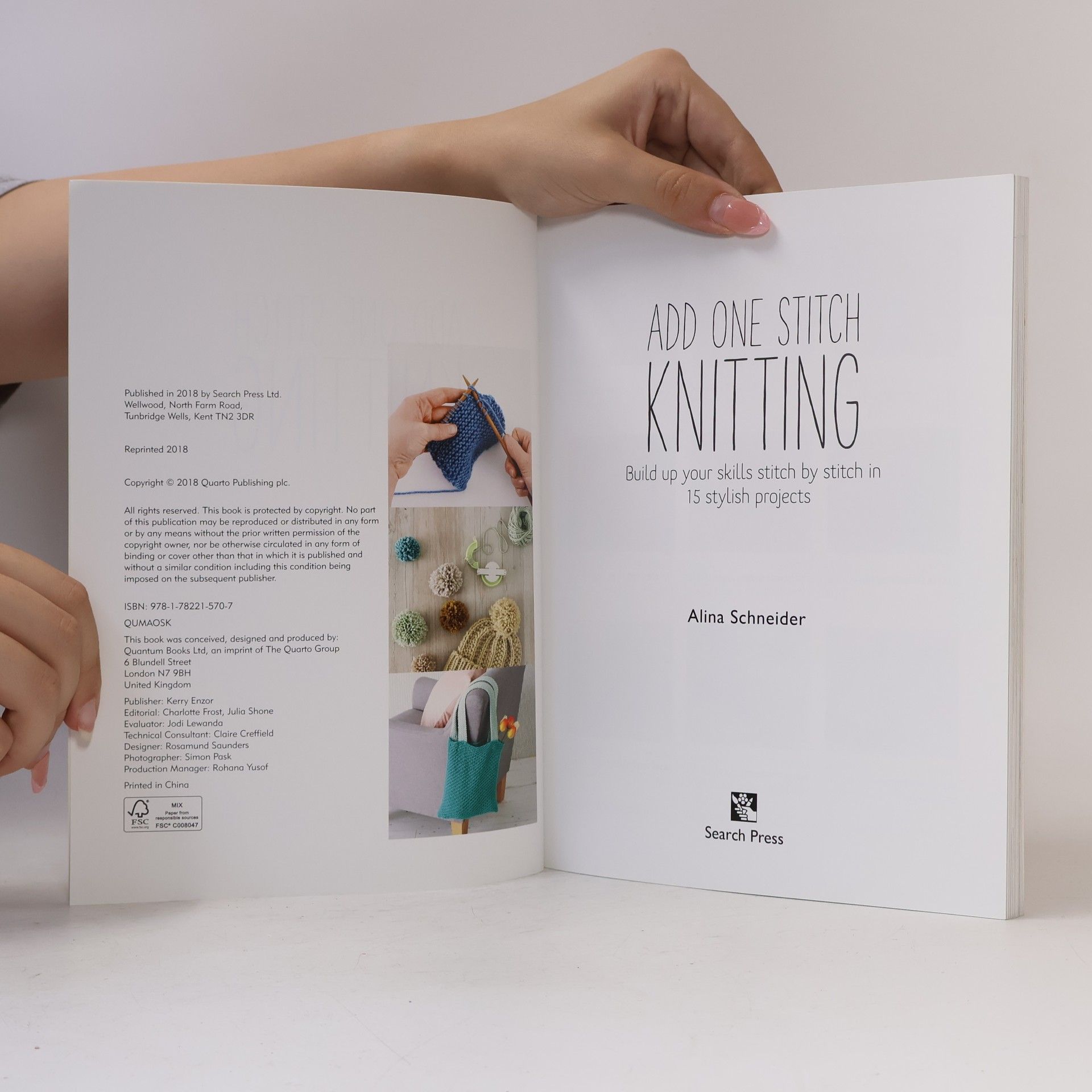 Alina Schneider Add One Stitch Knitting