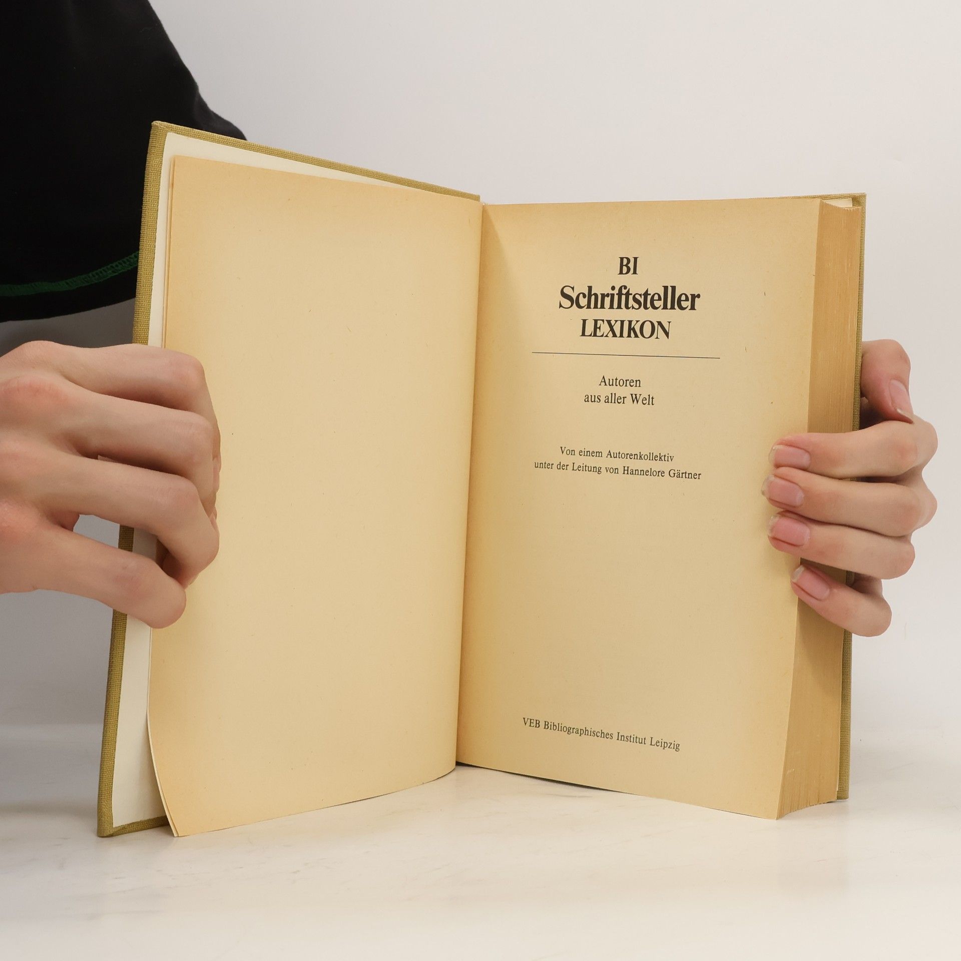 Autorenkollektiv BI Schriftsteller Lexikon