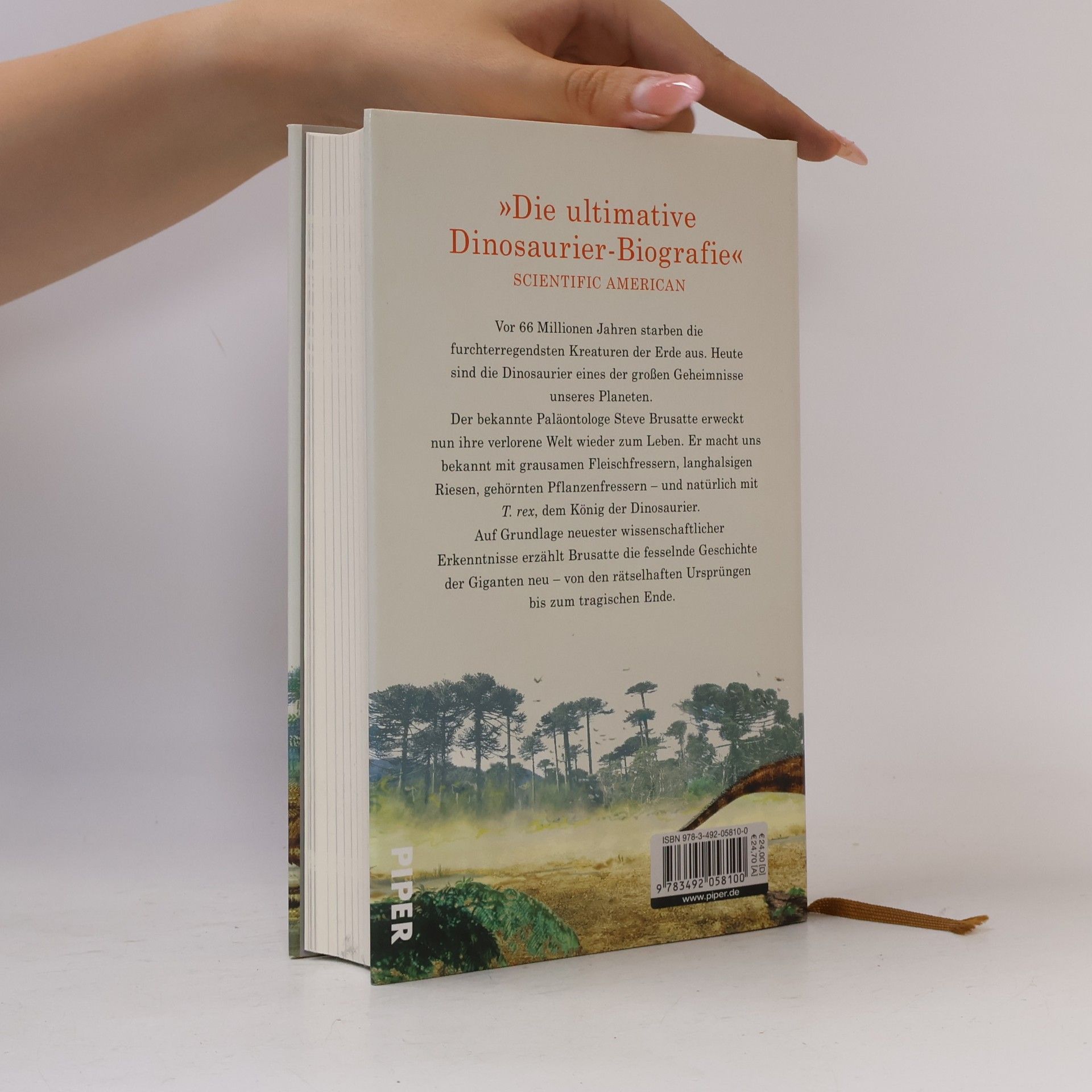 Steve Brusatte Aufstieg und Fall der Dinosaurier