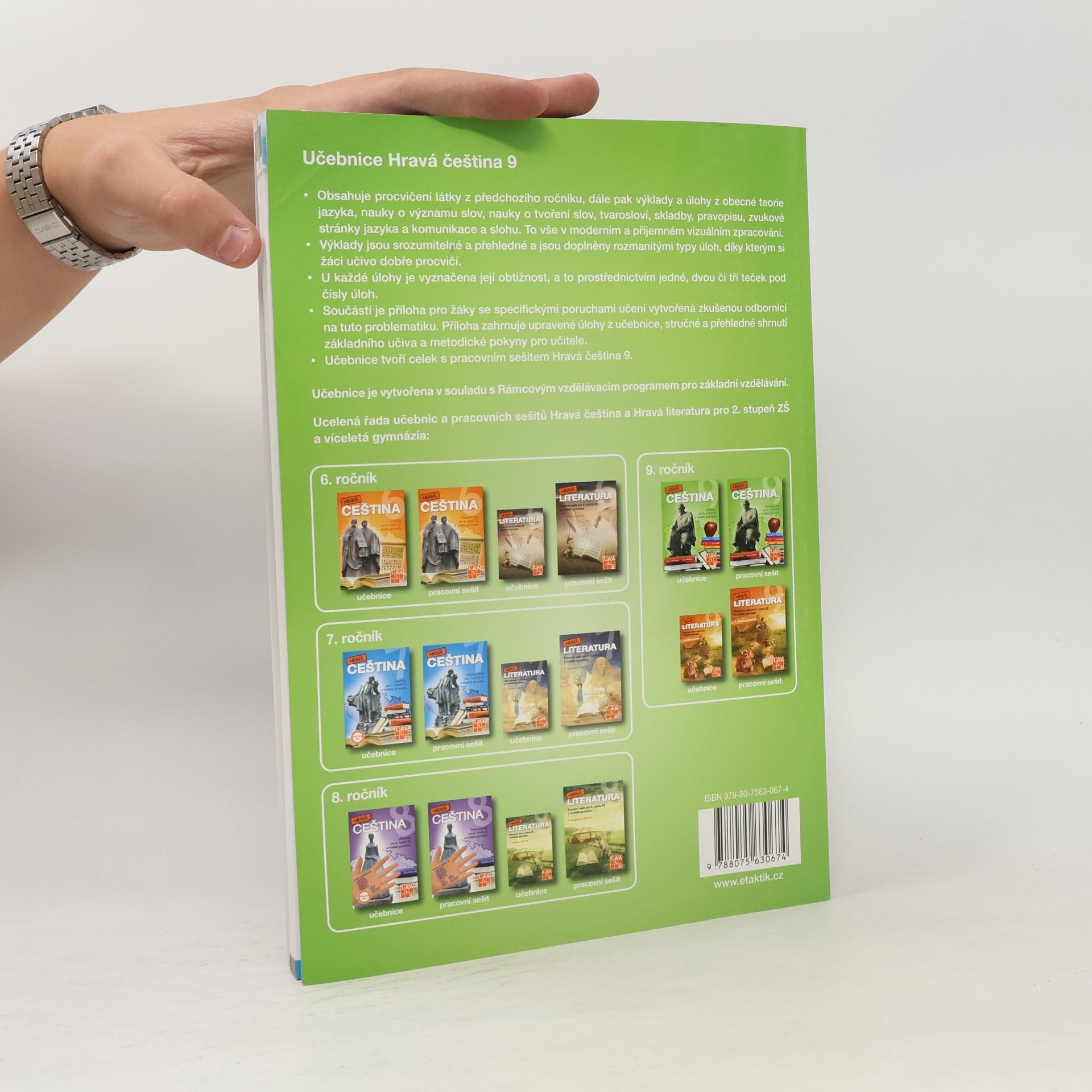 Various authors Hravá čeština pro 9. ročník ZŠ a víceletá gymnázia