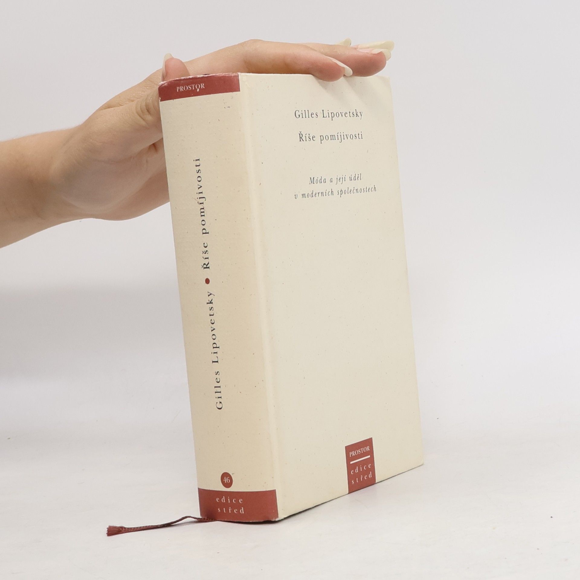 Gilles Lipovetsky Říše pomíjivosti