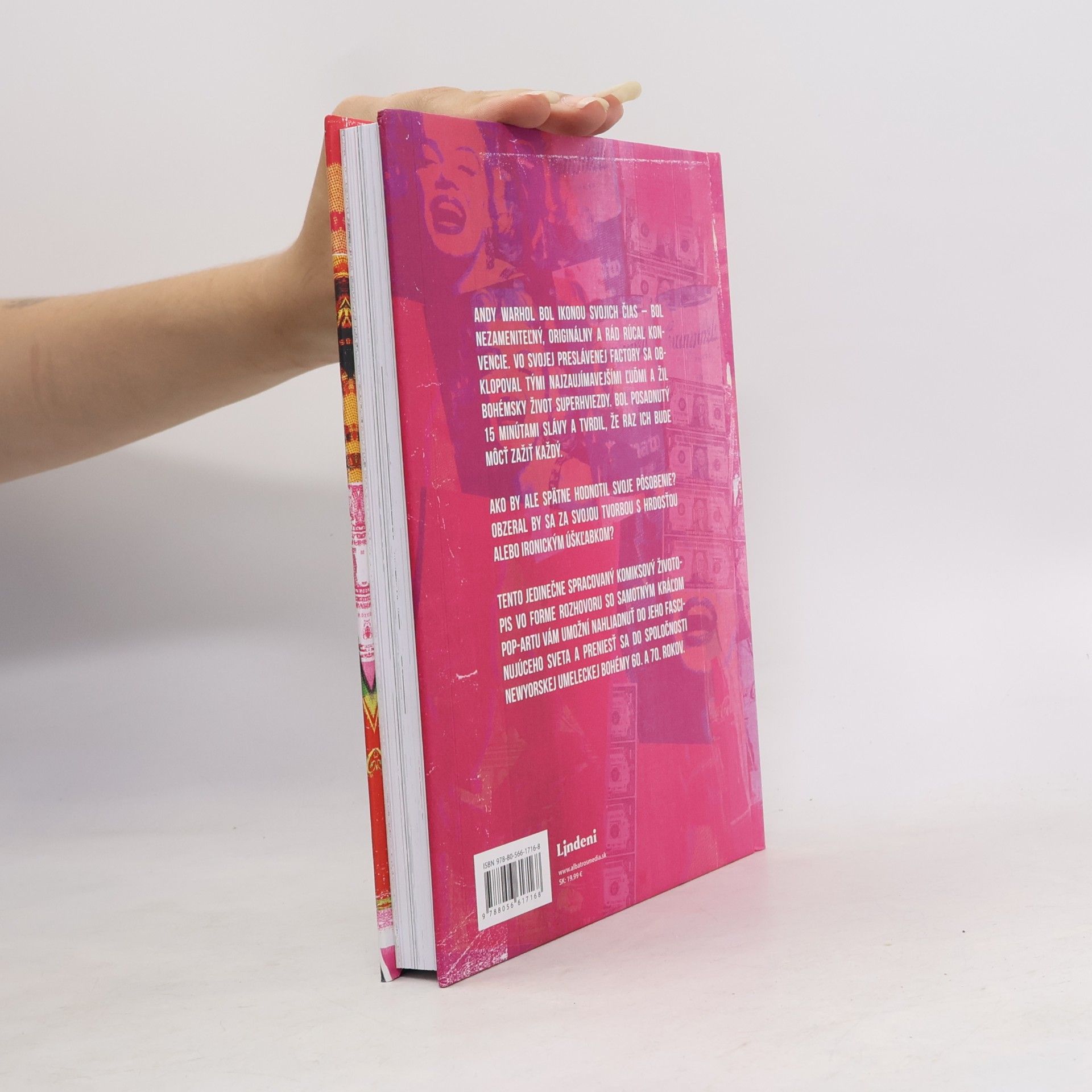 Adriano Barone Warhol: život v komikse