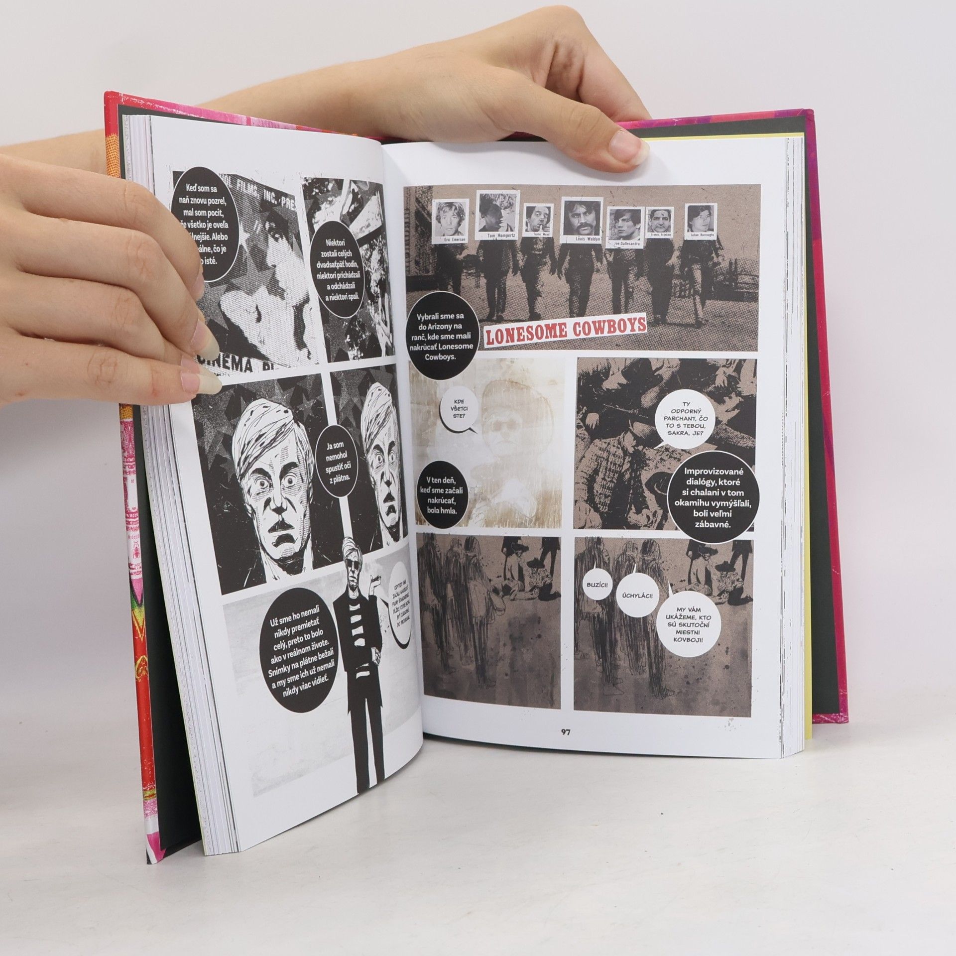 Adriano Barone Warhol: život v komikse