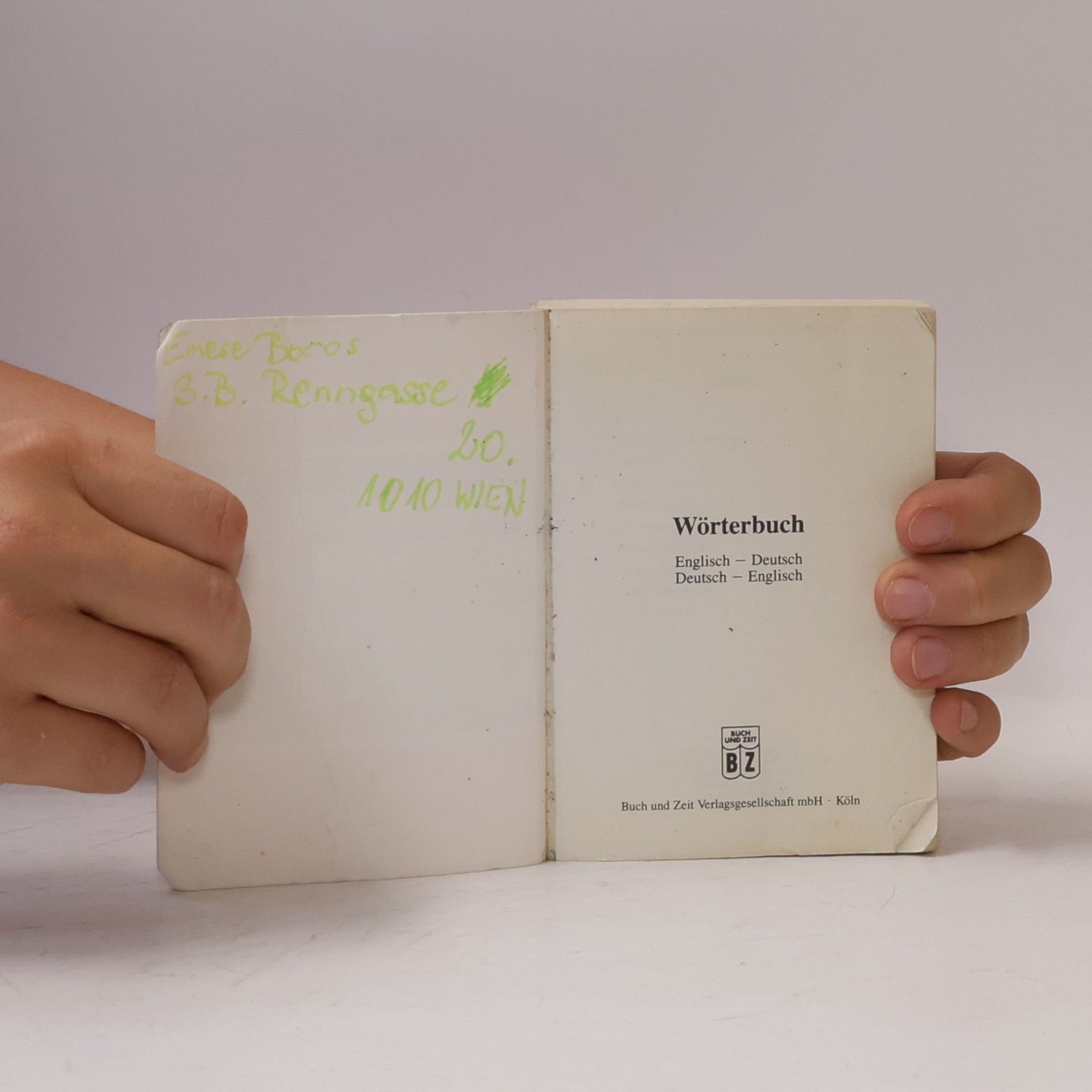 Autorenkollektiv Wörterbuch Englisch- Deutsch, Deutsch- Englisch
