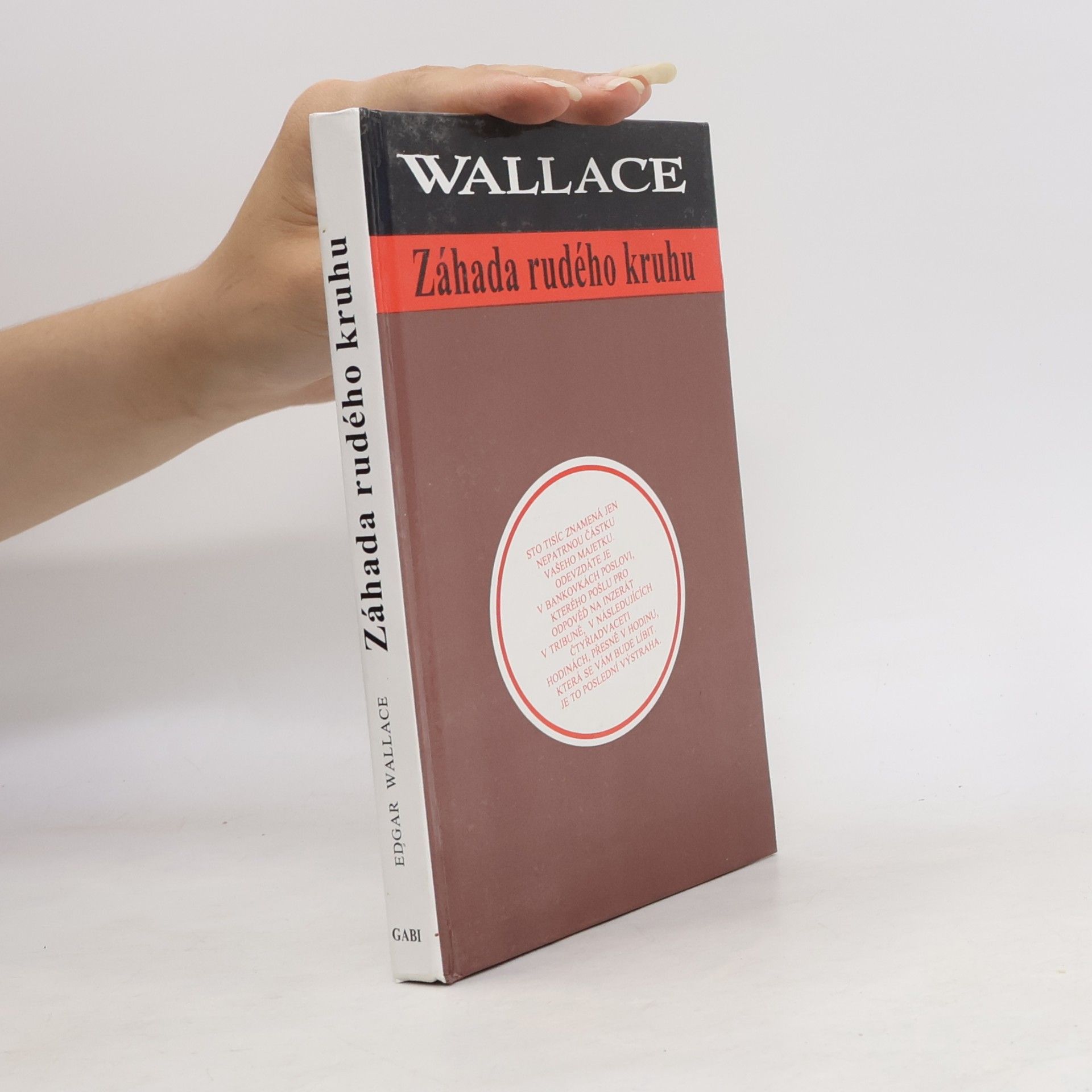 Edgar Wallace Záhada rudého kruhu
