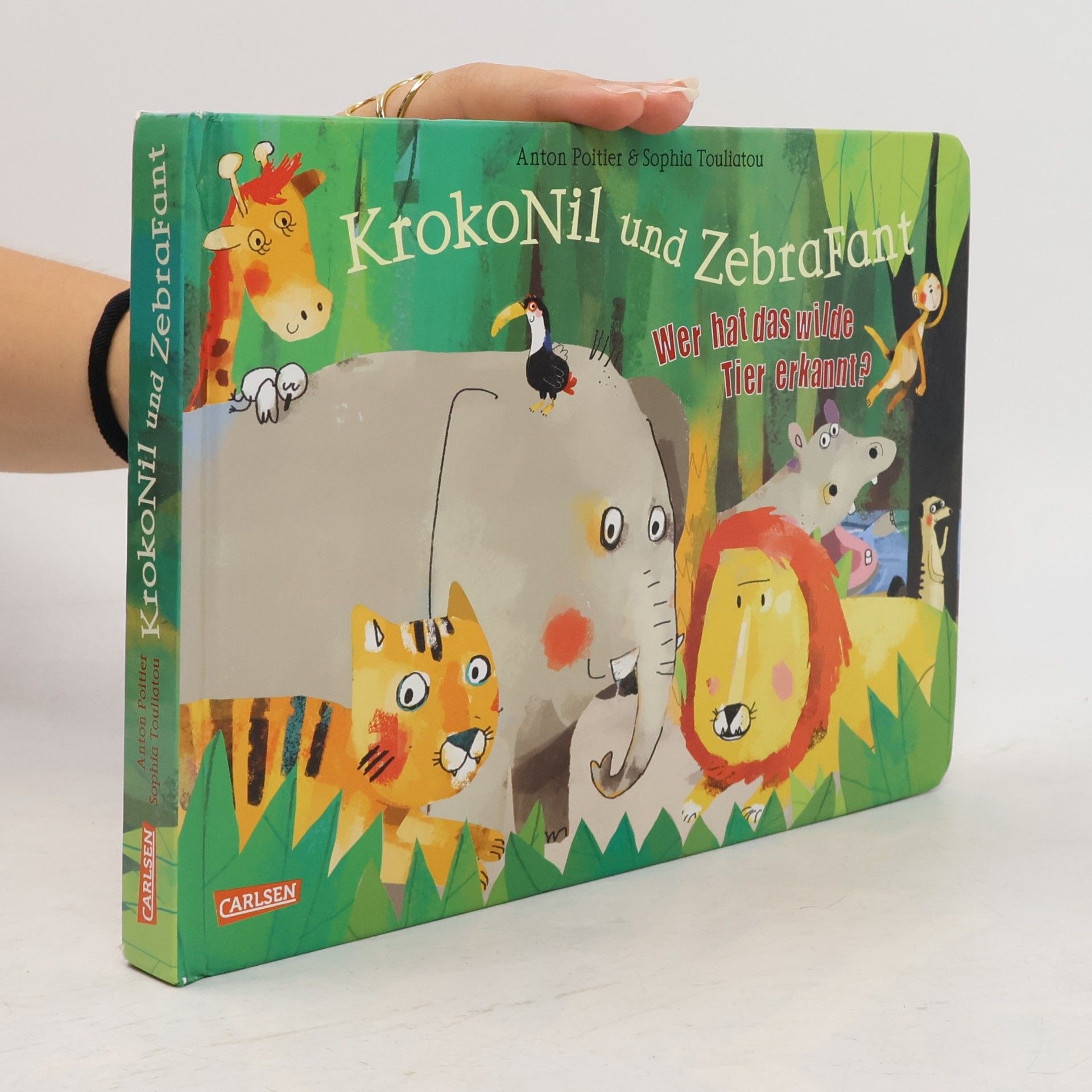 Anton Poitier KrokoNil und ZebraFant - wer hat das wilde Tier erkannt?