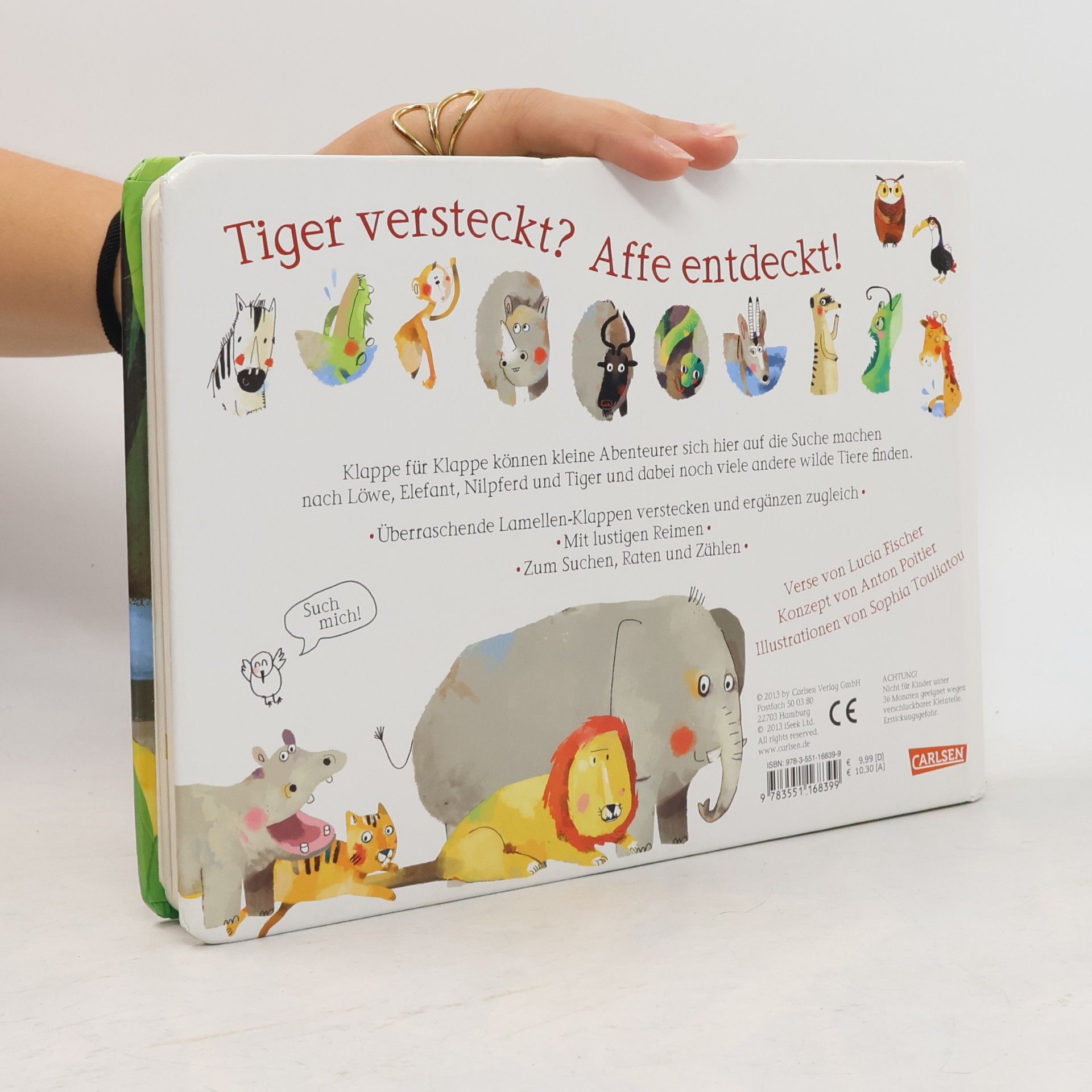 Anton Poitier KrokoNil und ZebraFant - wer hat das wilde Tier erkannt?