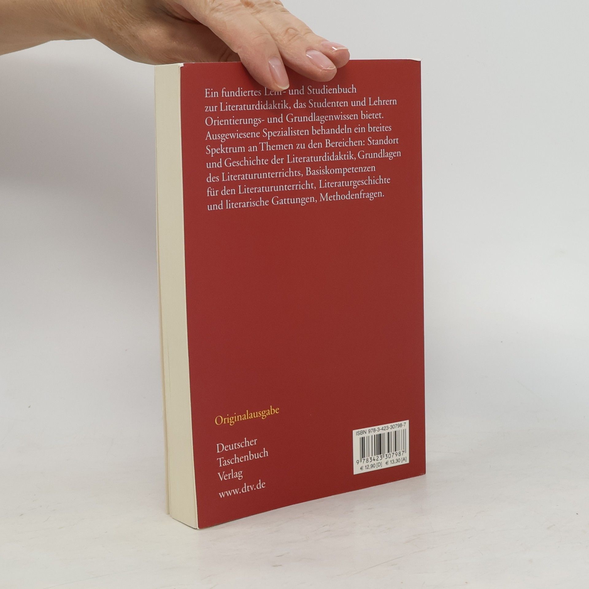 Klaus-Michael Bogdal Grundzüge der Literaturdidaktik
