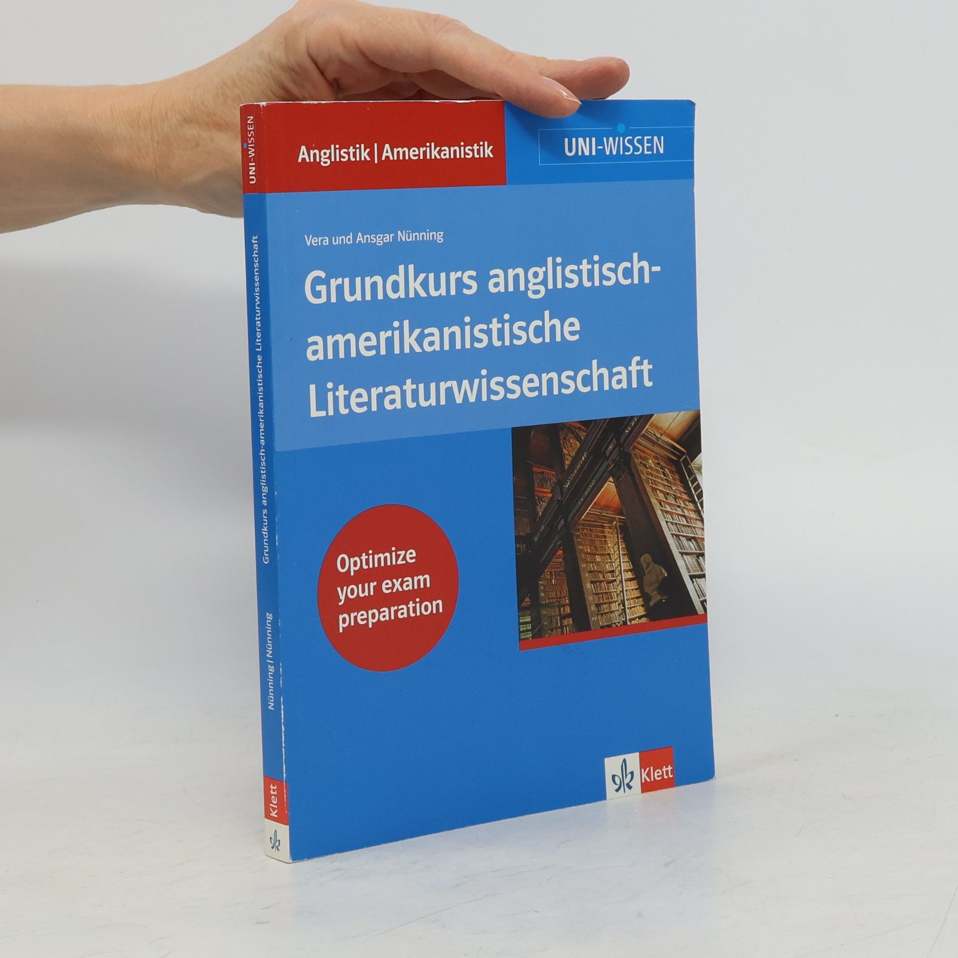 Vera Nünning Grundkurs anglistisch-amerikanistische Literaturwissenschaft