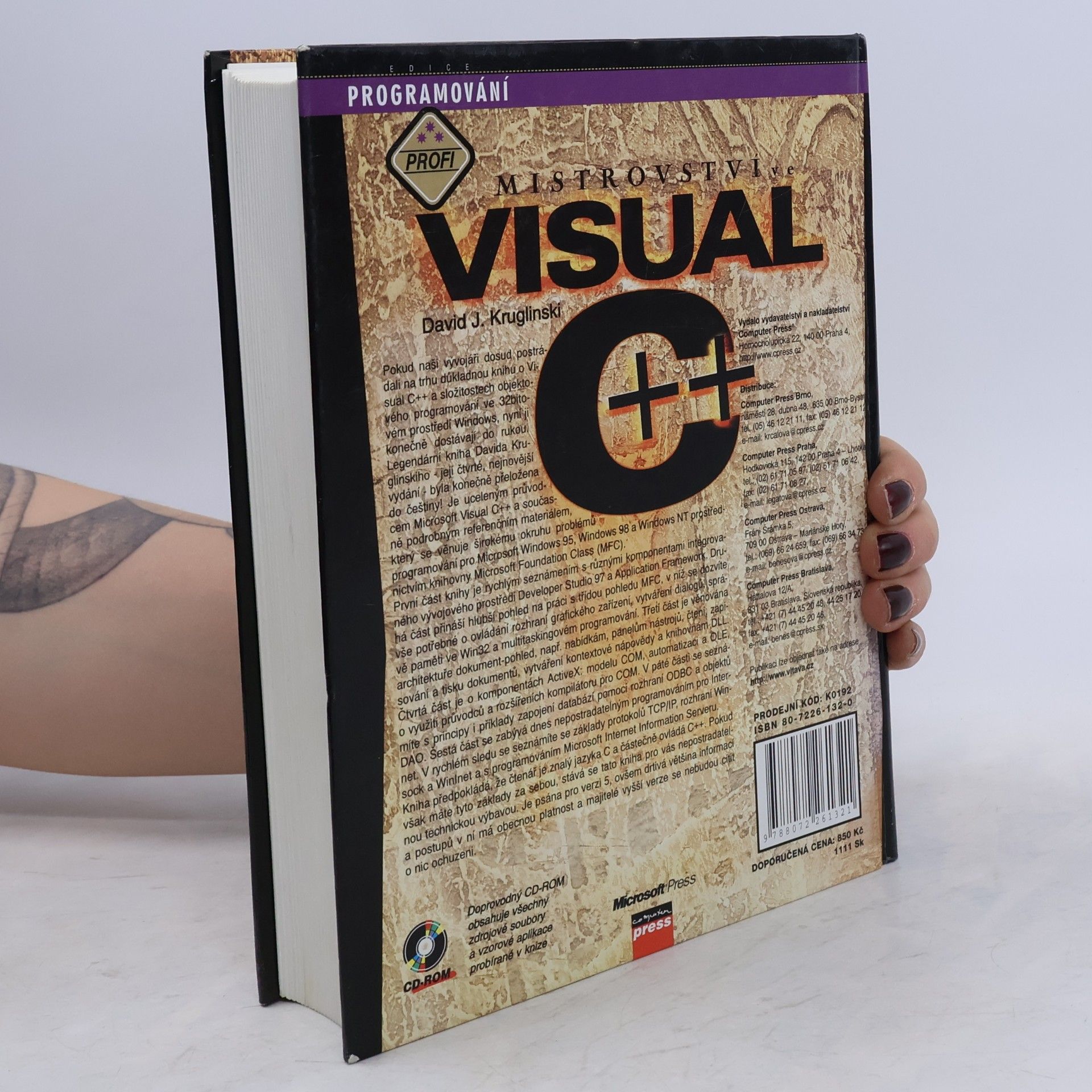 David Kruglinski Mistrovství ve Visual C++ : podrobný průvodce tvorbou aplikací