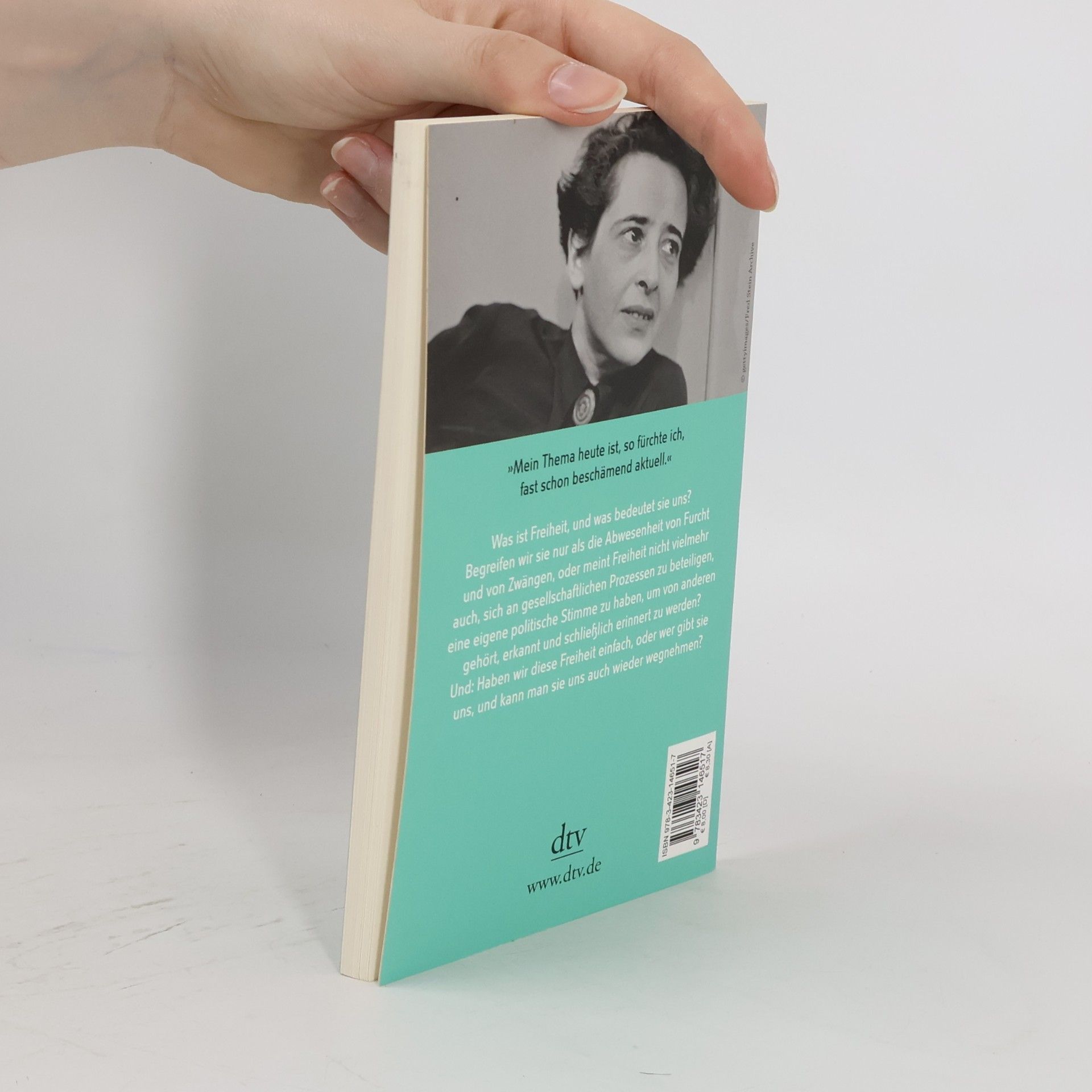Hannah Arendt Die Freiheit, frei zu sein
