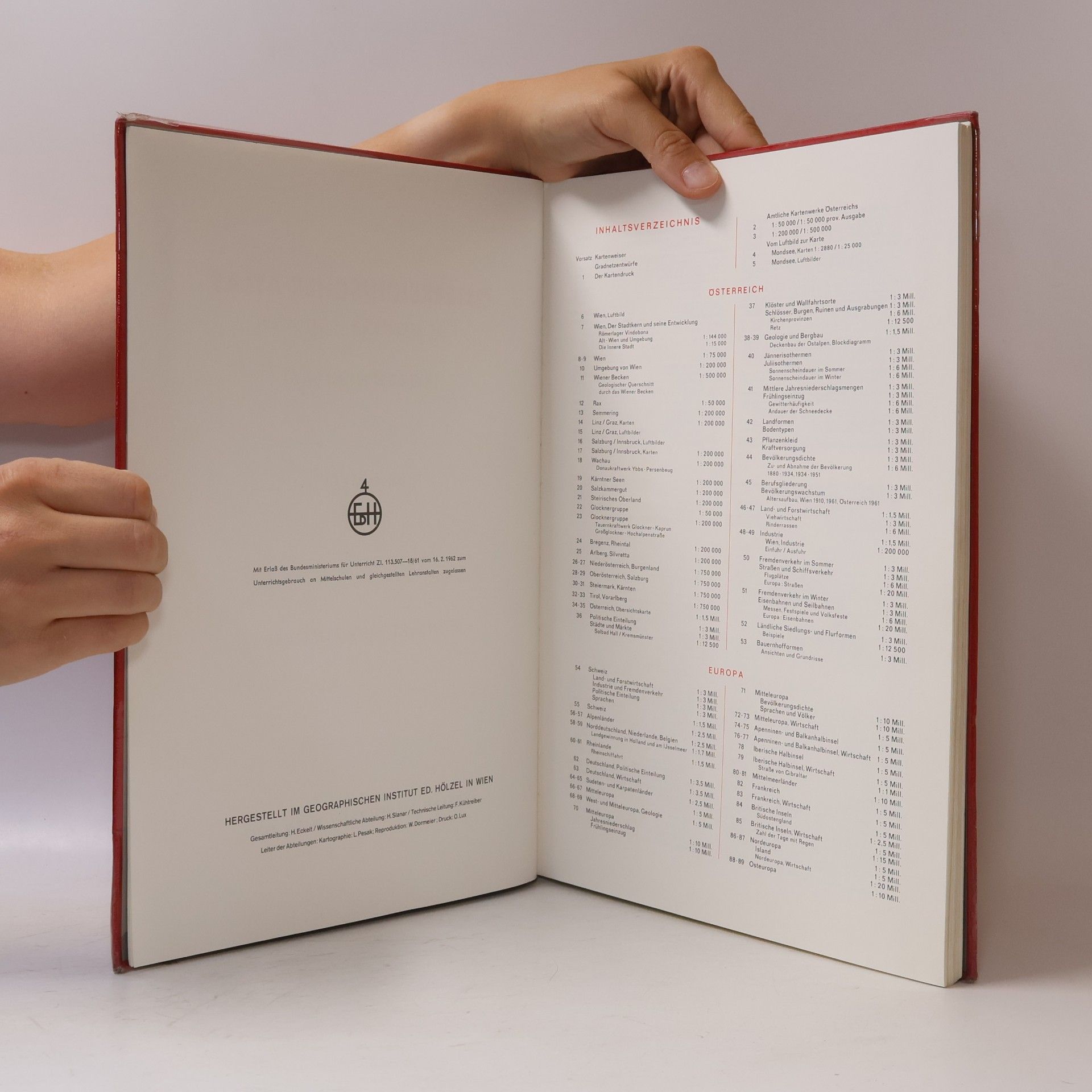 Autorenkollektiv Österreicher Atlas für höhere Schulen