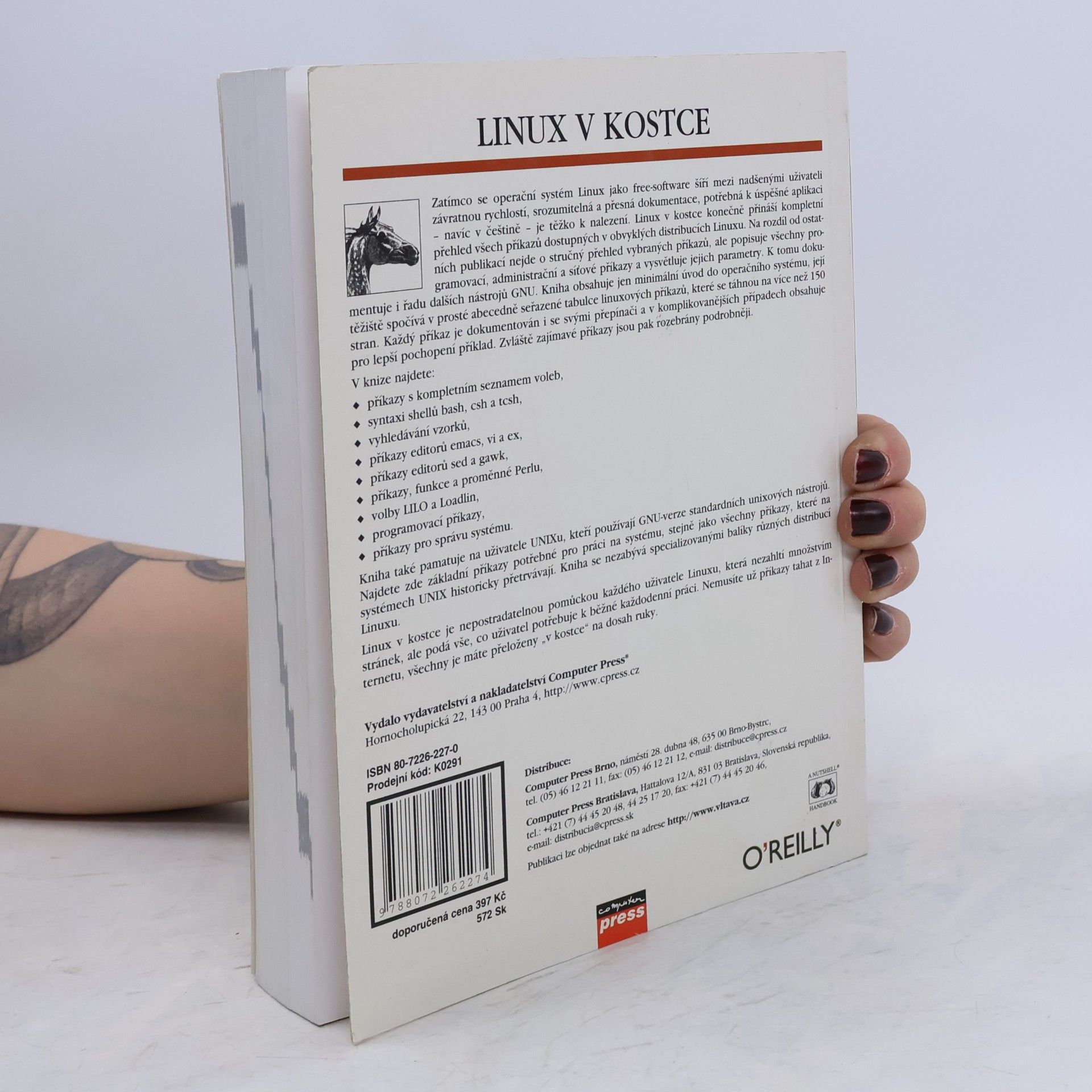 Ellen Siever Linux v kostce: Pohotová referenční příručka