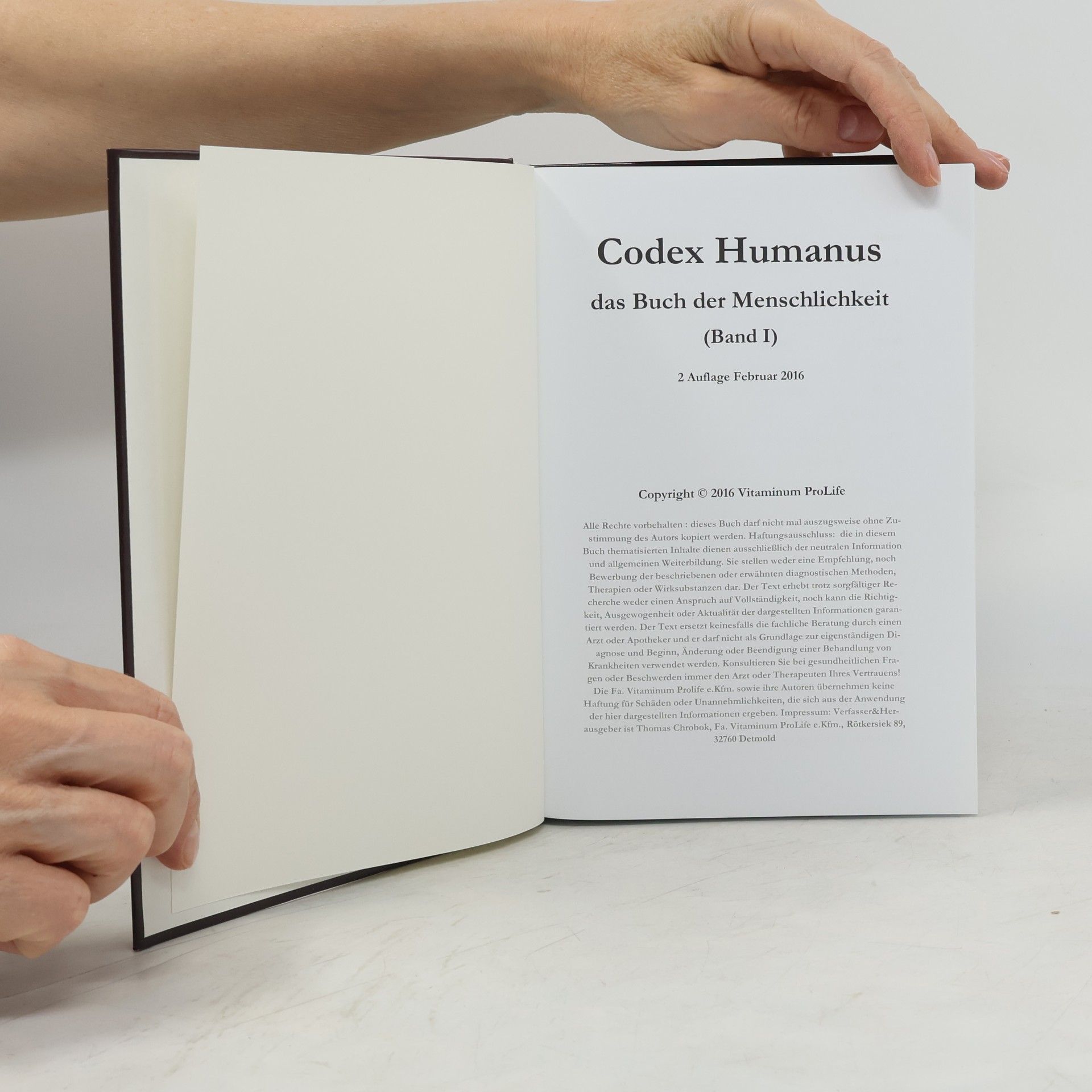 Autorenkollektiv Codex Humanus. Das Buch der Menschlichkeit I