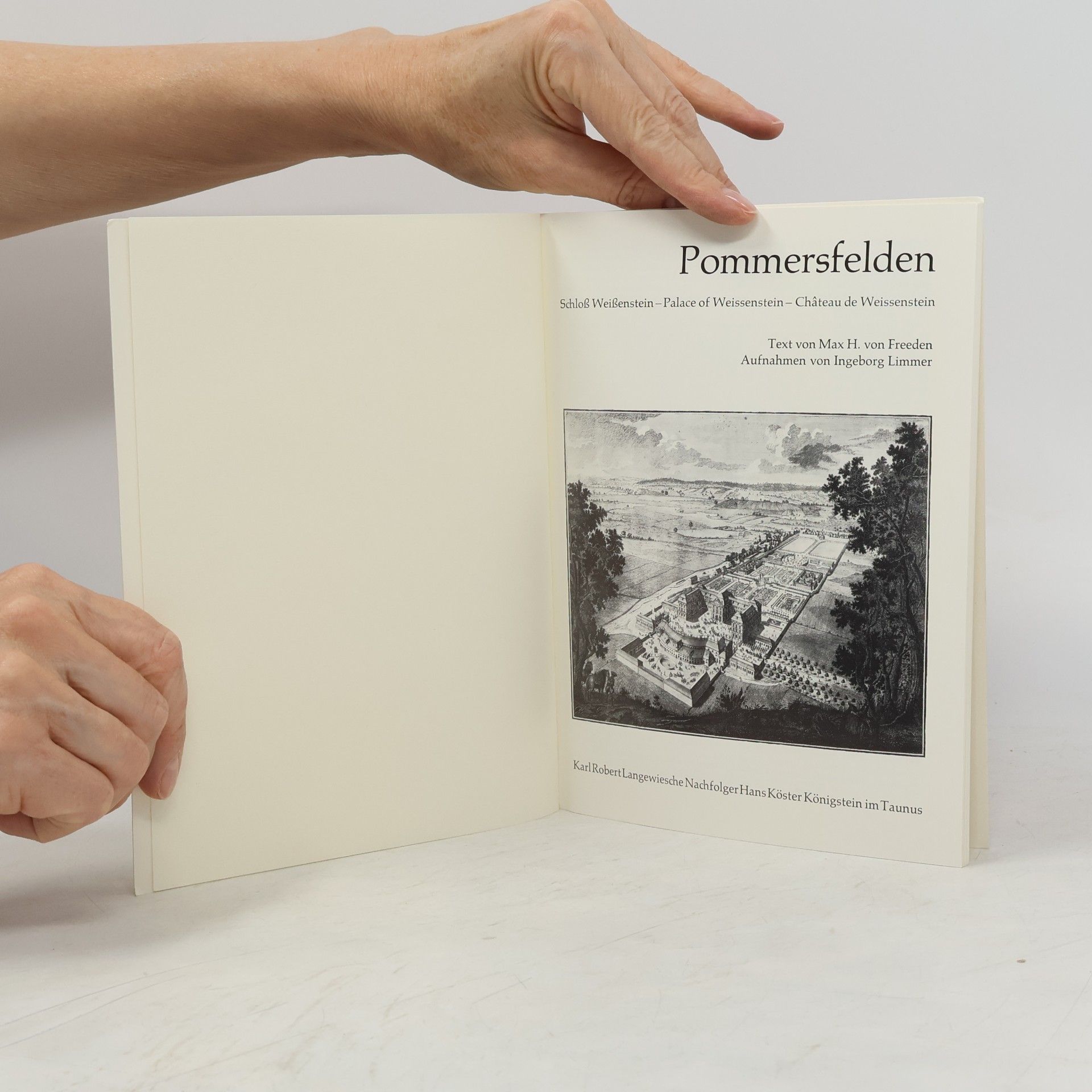 Max H. von Freeden Pommersfelden