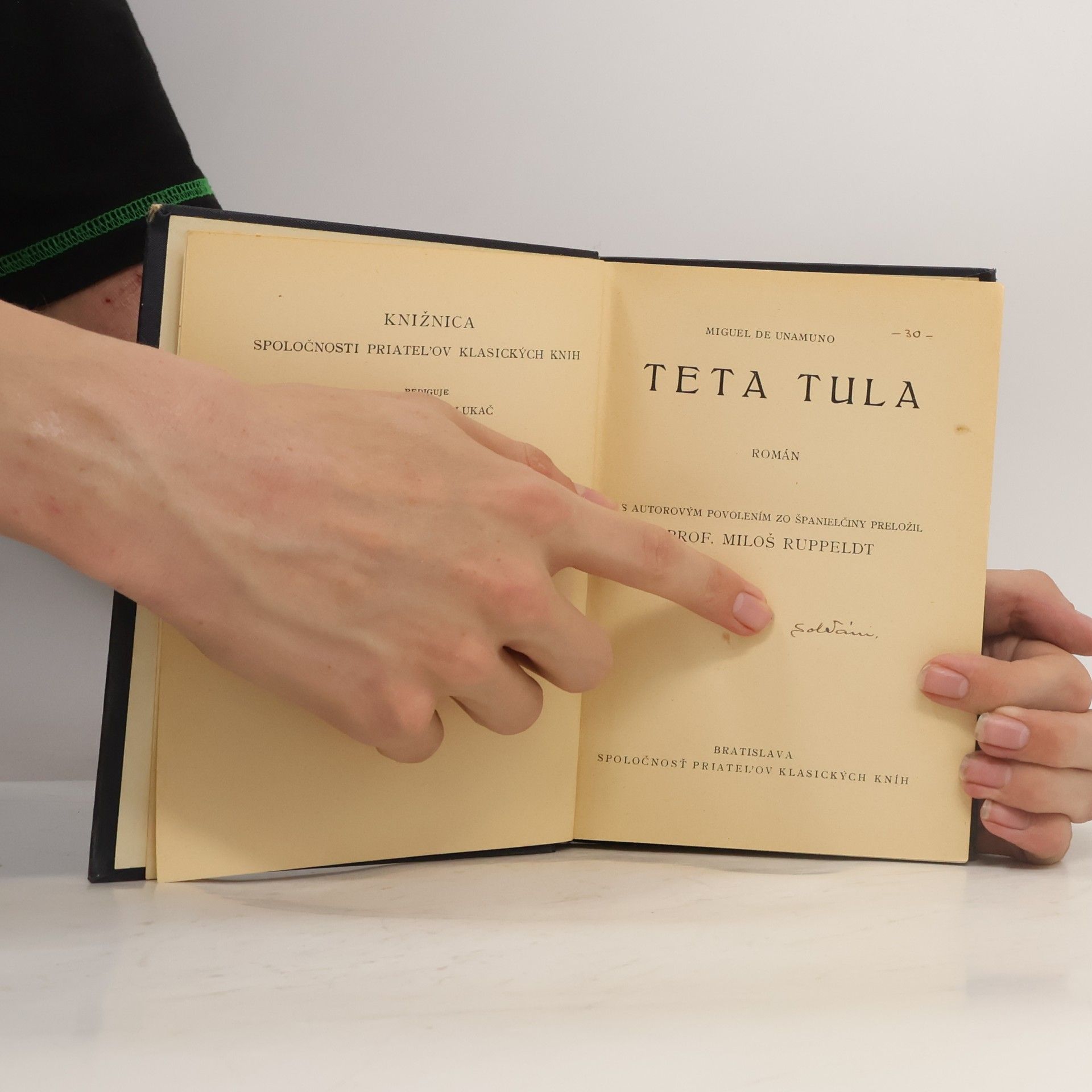 Miguel de Unamuno Teta Tula