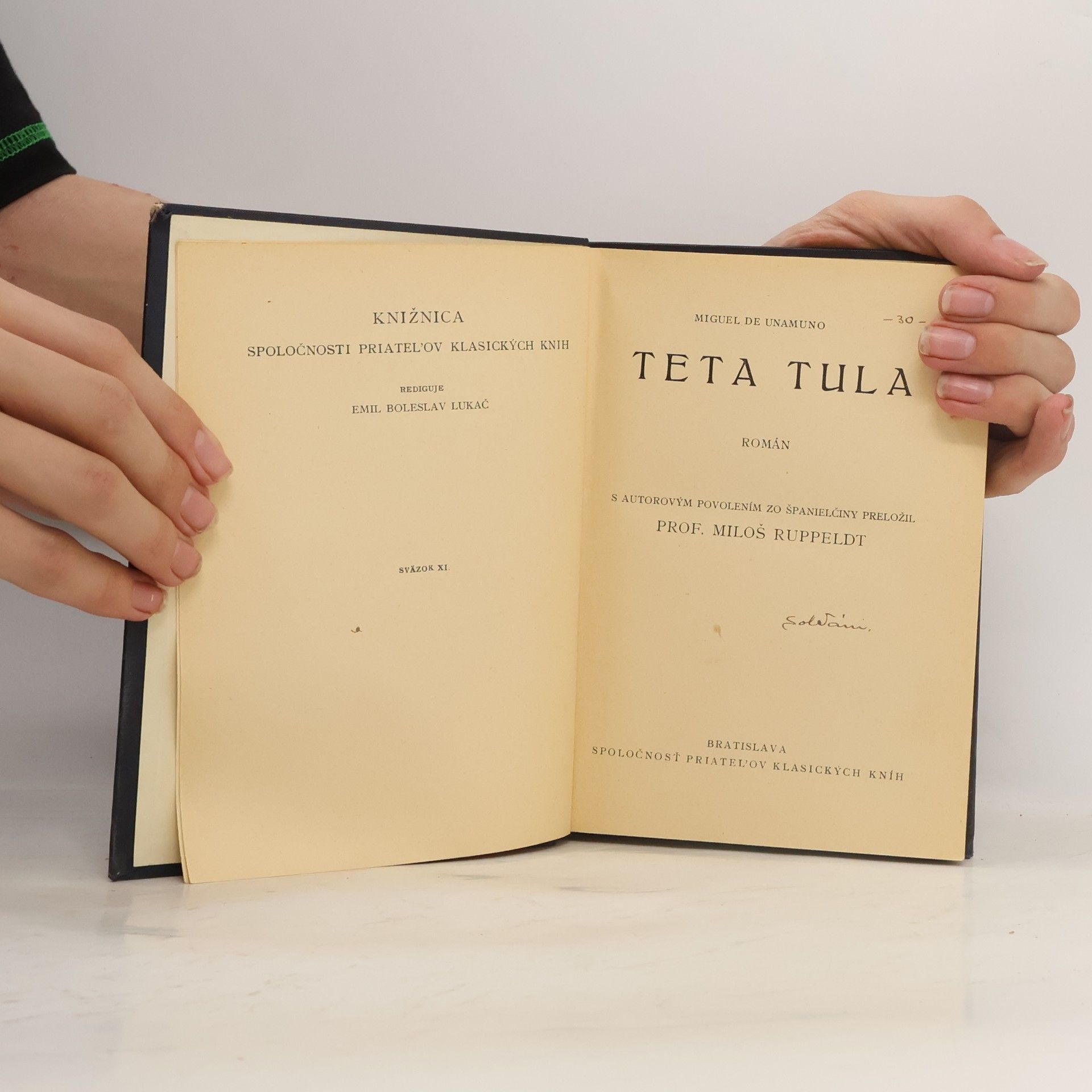 Miguel de Unamuno Teta Tula
