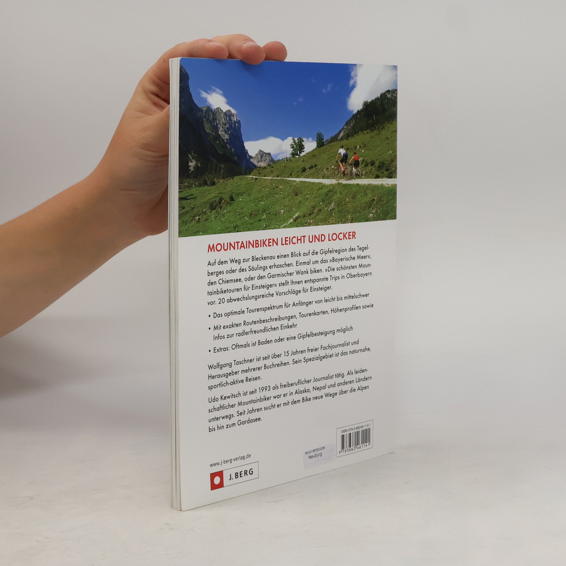 Wolfgang Taschner Die schönsten Touren Mountainbiken für Einsteiger in Oberbayern