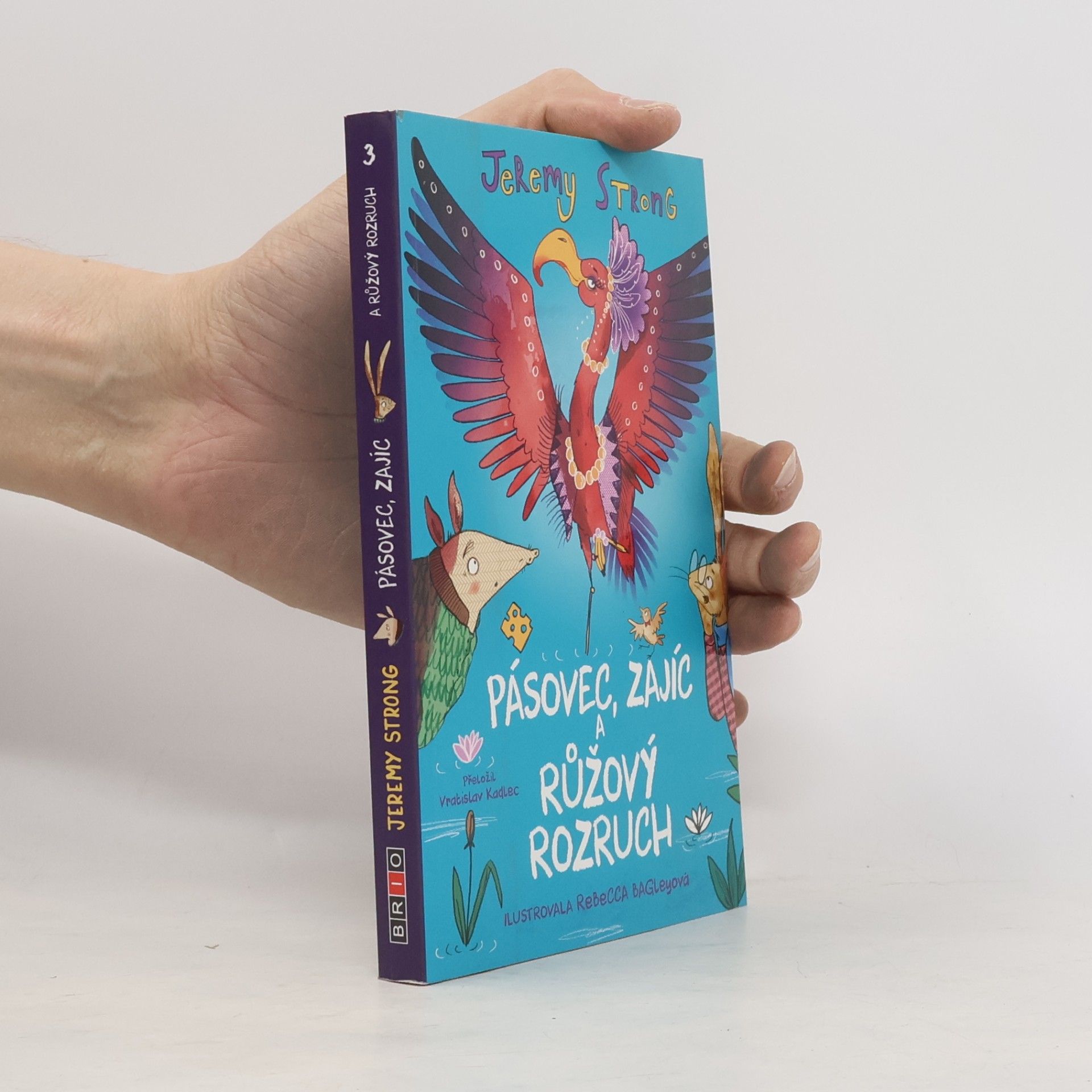 Jeremy Strong Pásovec, Zajíc a růžový rozruch