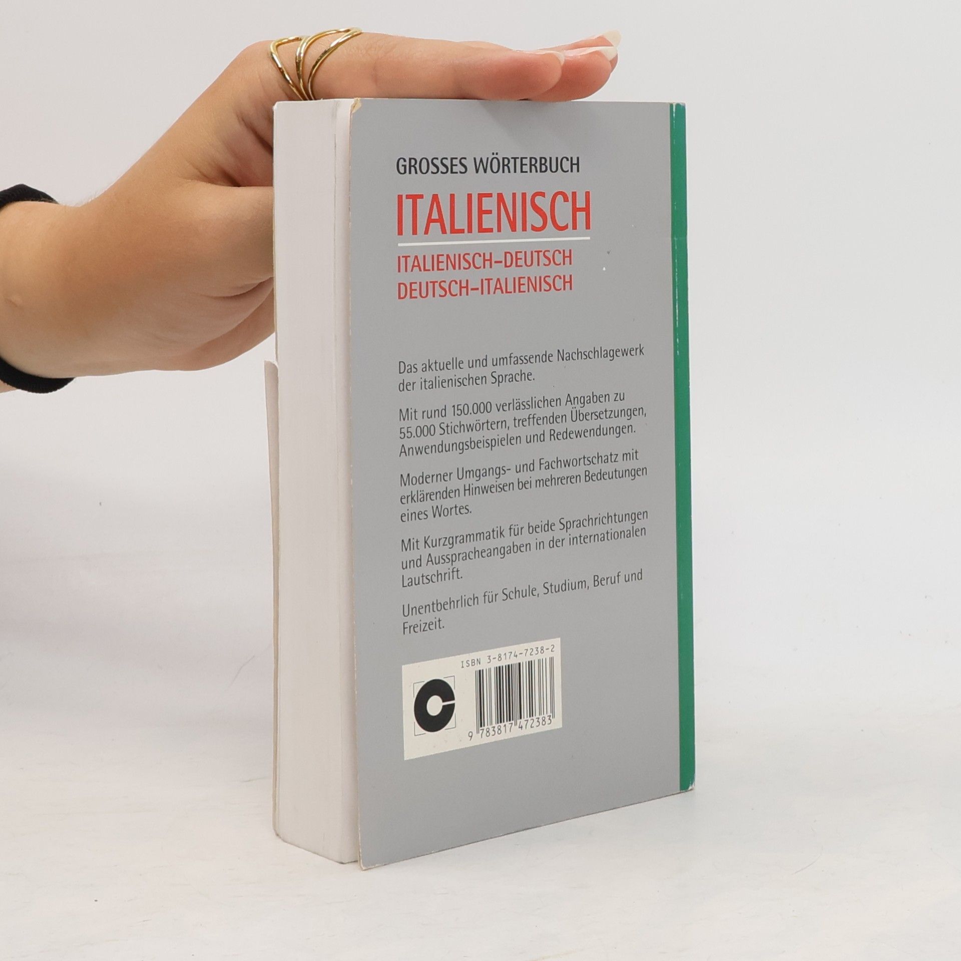 Various authors Grosses Wörterbuch Italienisch