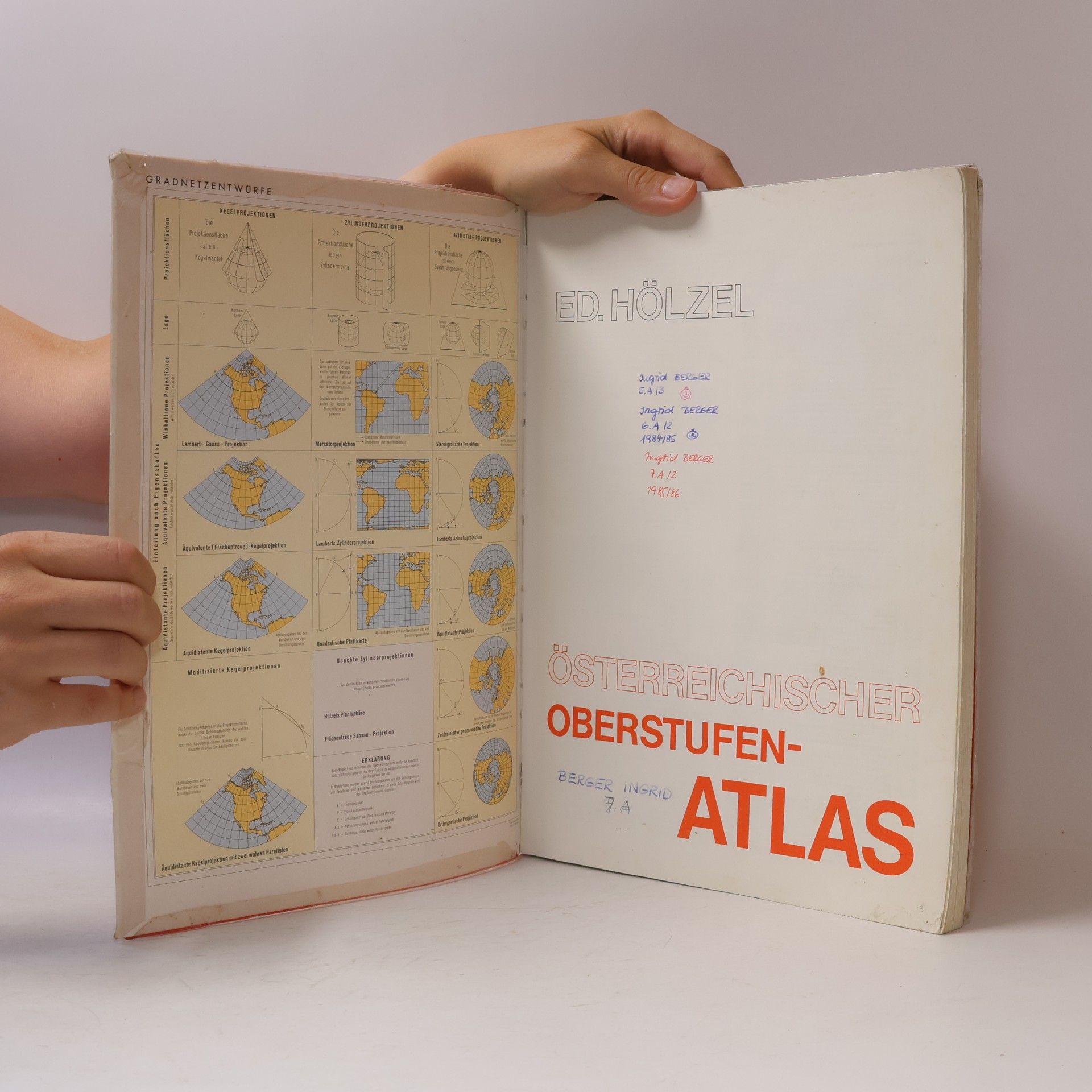 Eduard Hölzel Österreichischer Oberstufen-Atlas