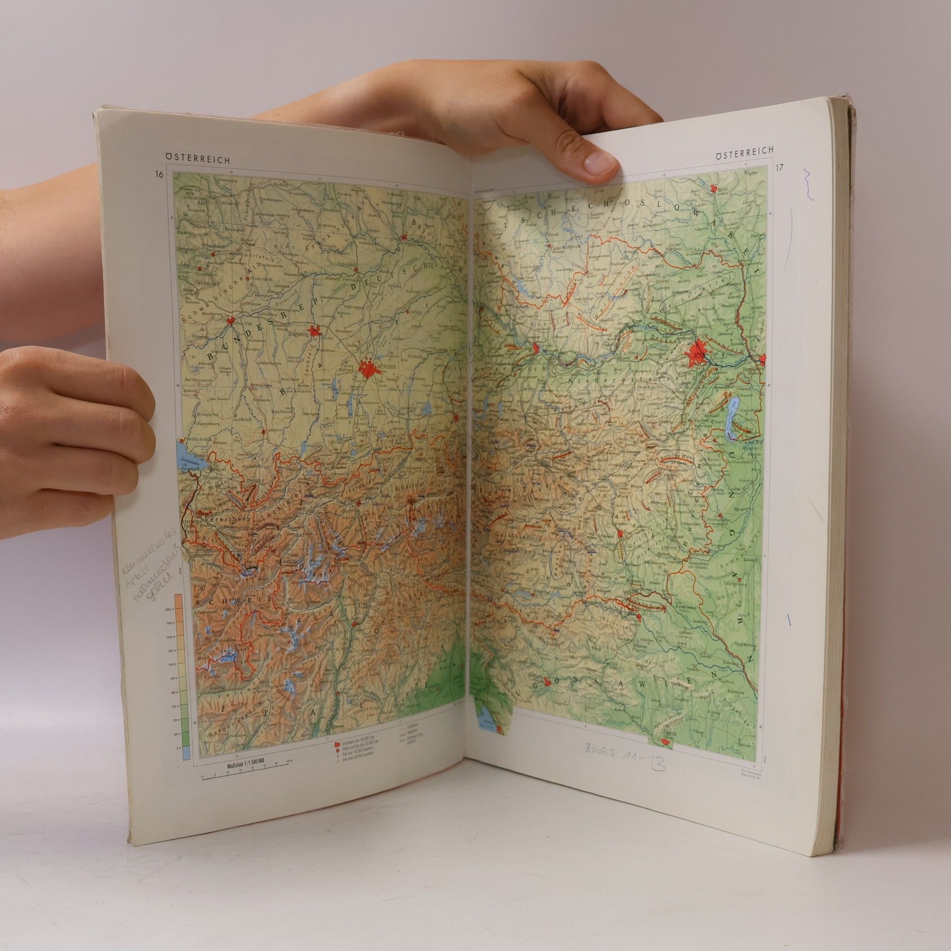 Eduard Hölzel Österreichischer Oberstufen-Atlas