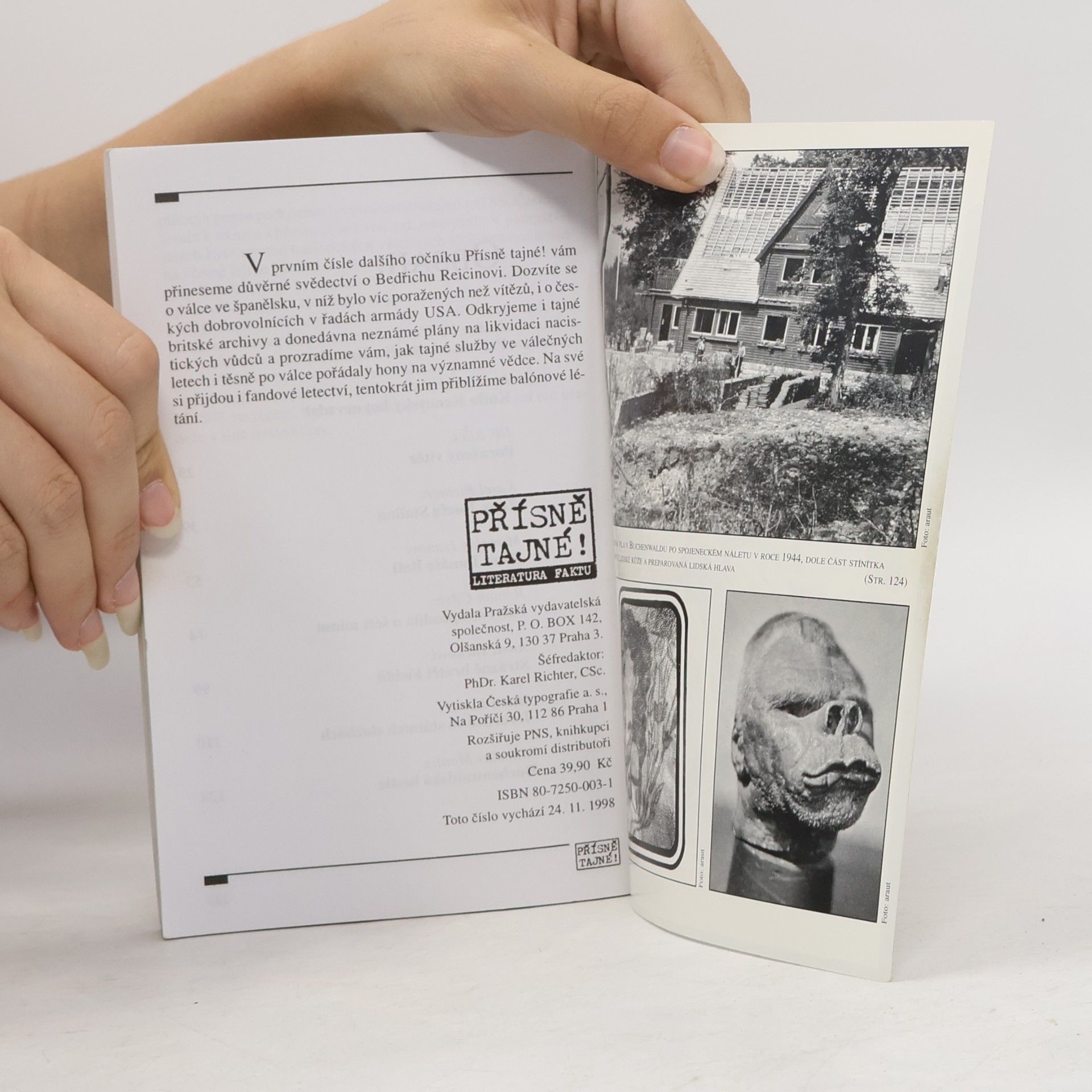 AA.VV. Přísně tajné! Literatura faktu 6/98