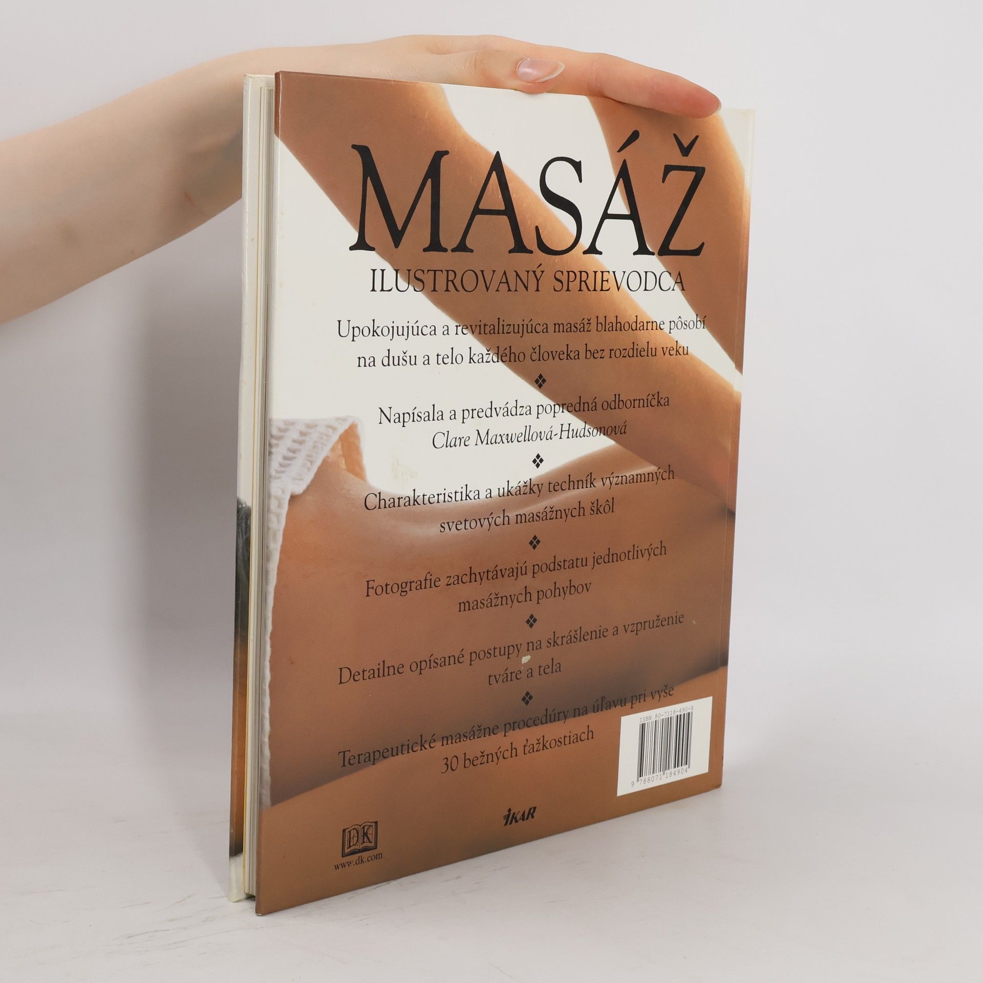 Clare Maxwell-Hudson Masáž: ilustrovaný sprievodca