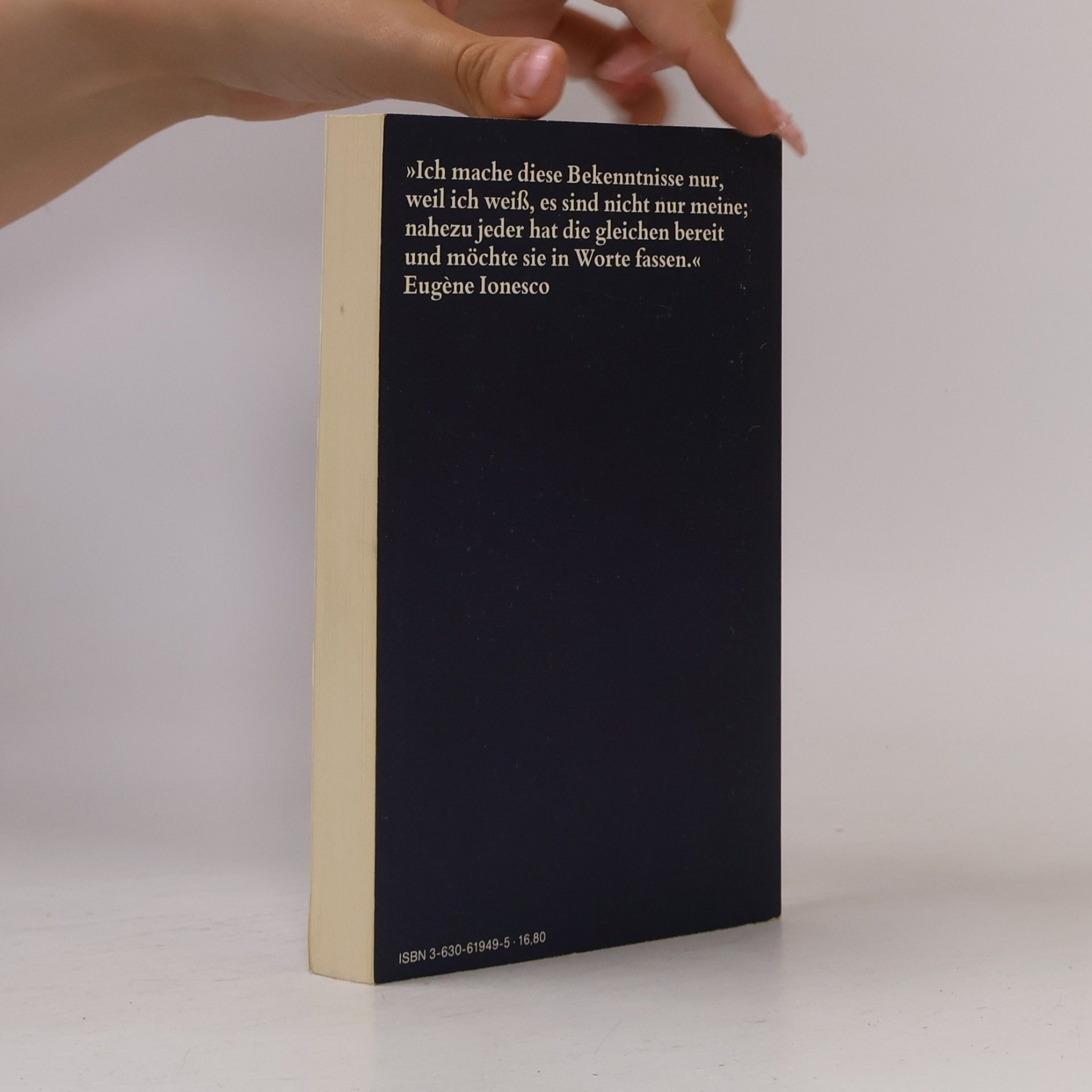 Eugène Ionesco Tagebuch