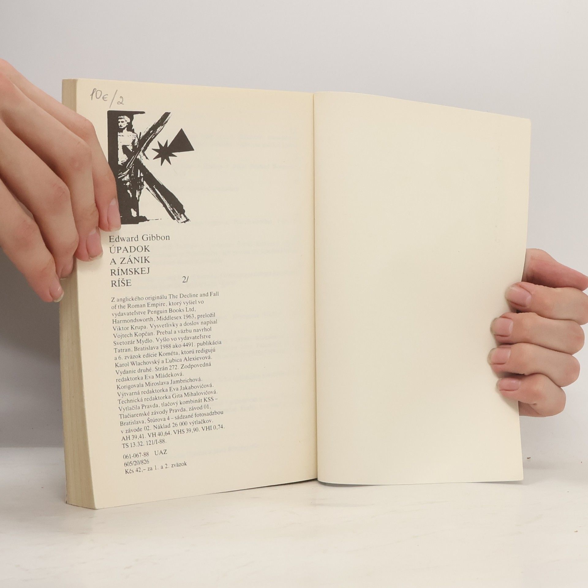 Edward Gibbon Úpadok a zánik Rímskej říše 2