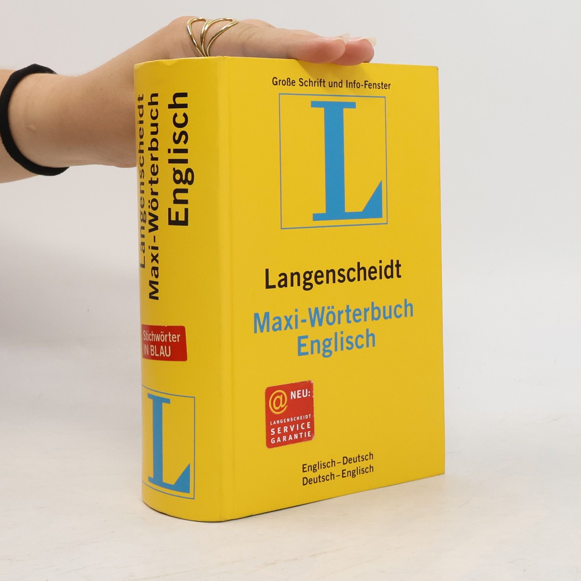 Wolfgang Walther Langenscheidts Maxi-Wörterbuch Englisch
