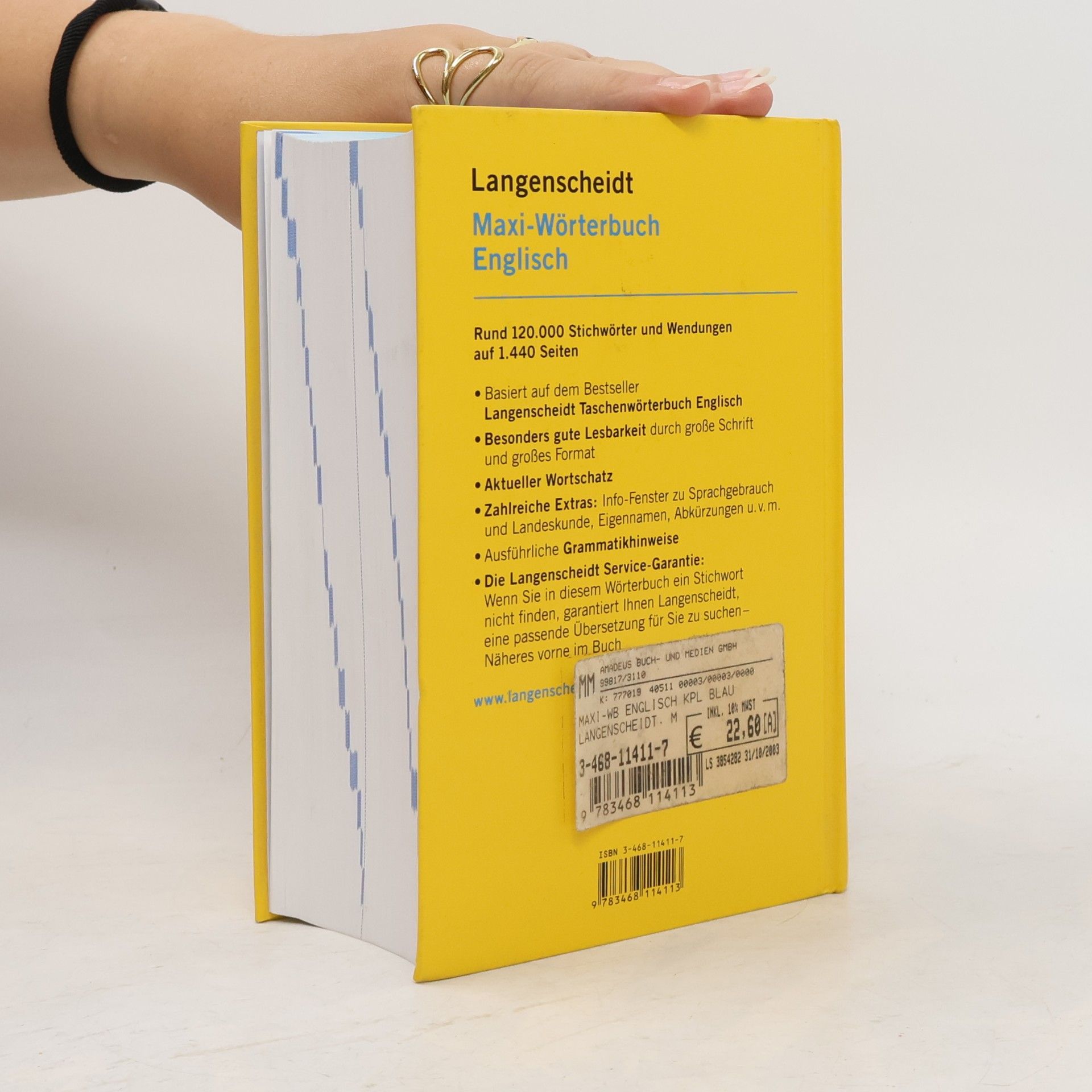 Wolfgang Walther Langenscheidts Maxi-Wörterbuch Englisch