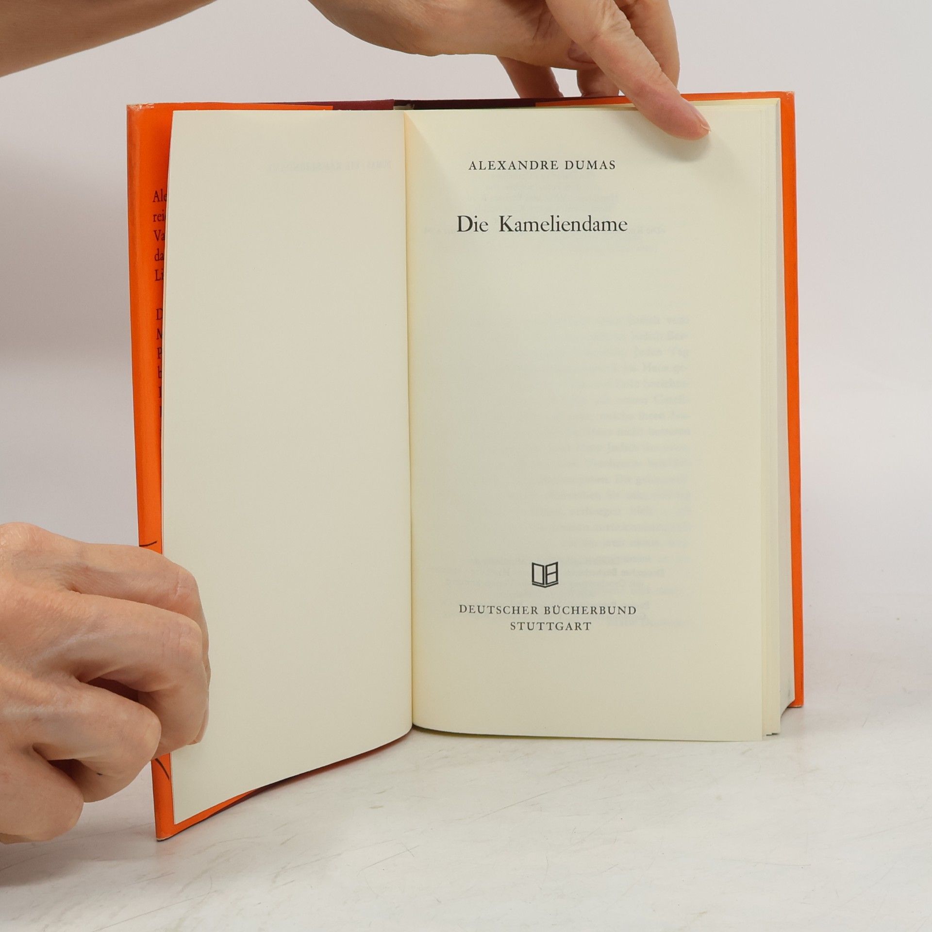 Alexandre Dumas der Jüngere Die Kameliendame