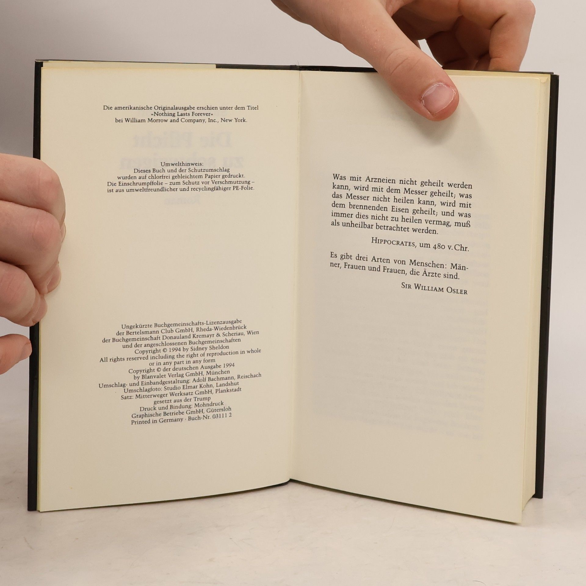Sidney Sheldon Die Pflicht zu schweigen
