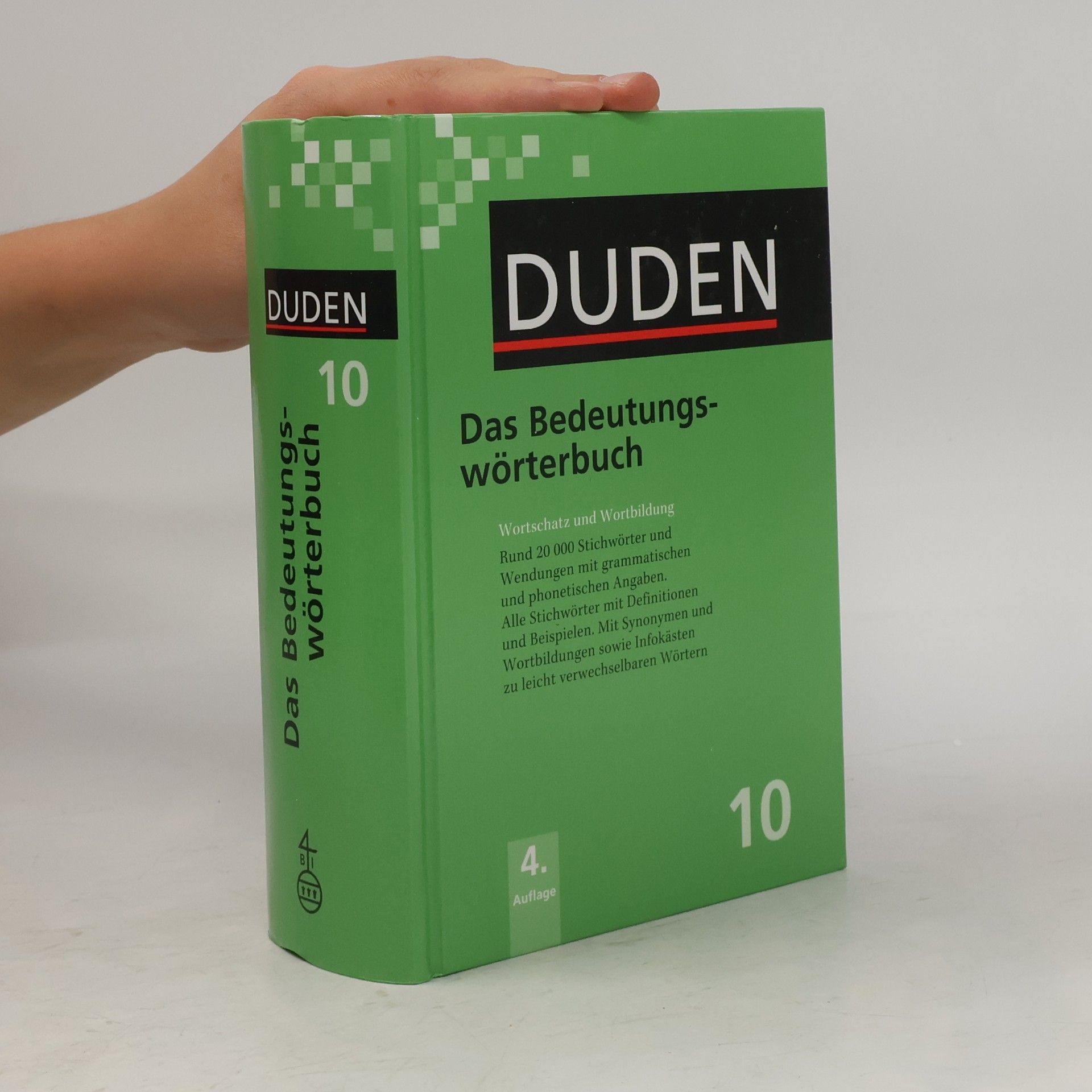 Anja Konopka Duden. Band 10, Das Bedeutungswörterbuch