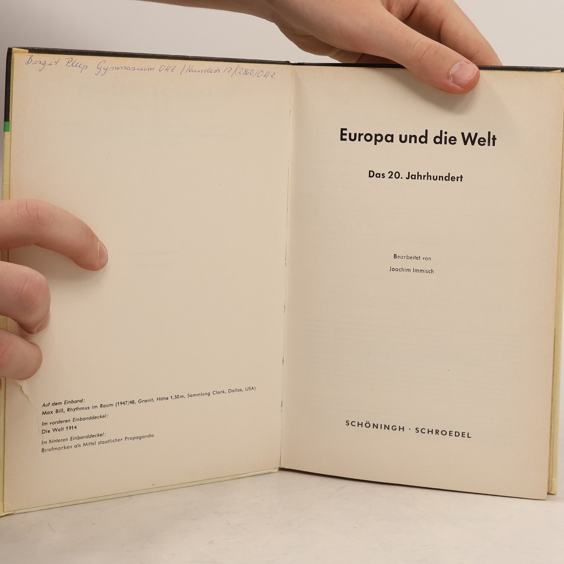 Robert Hermann Tenbrock Zeiten und Menschen 4