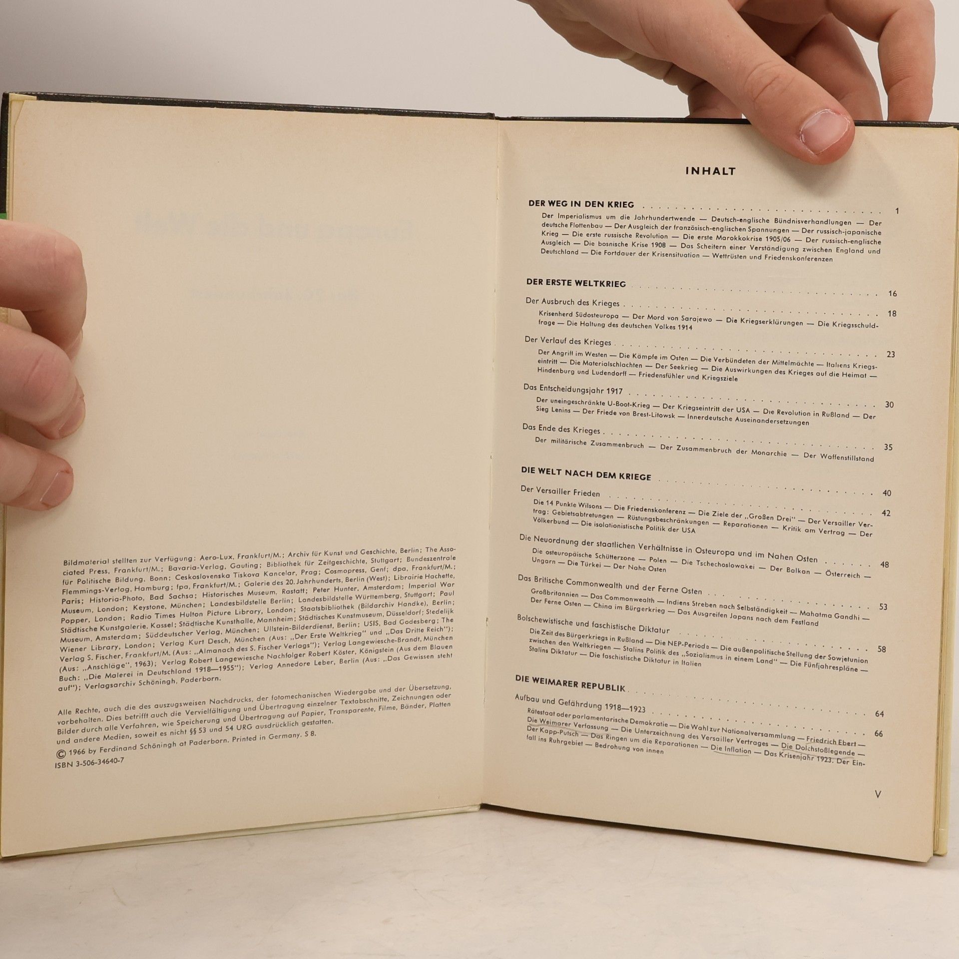Robert Hermann Tenbrock Zeiten und Menschen 4