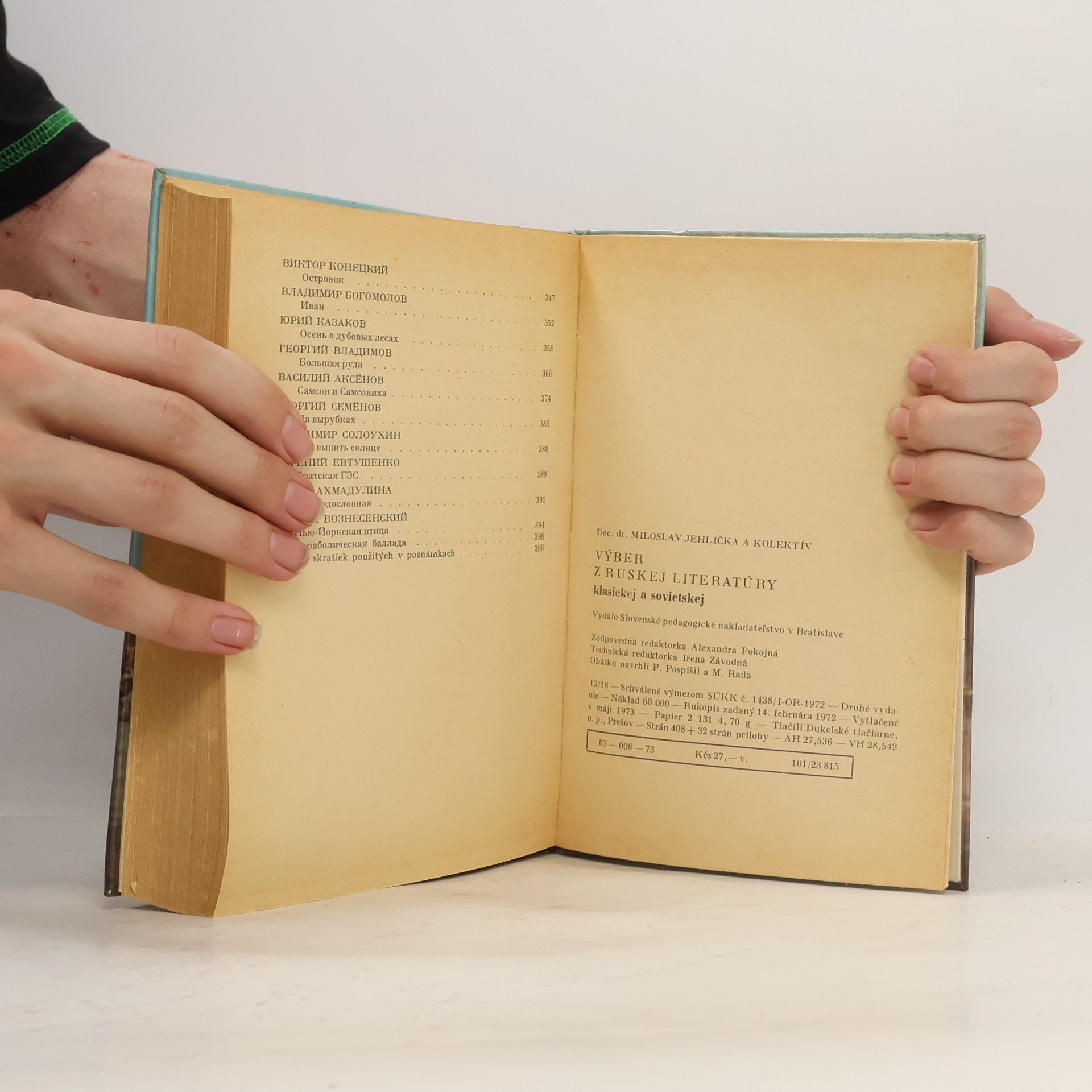 Kolektiv autorů Výber z ruskej litaratury klasickej a sovietskej