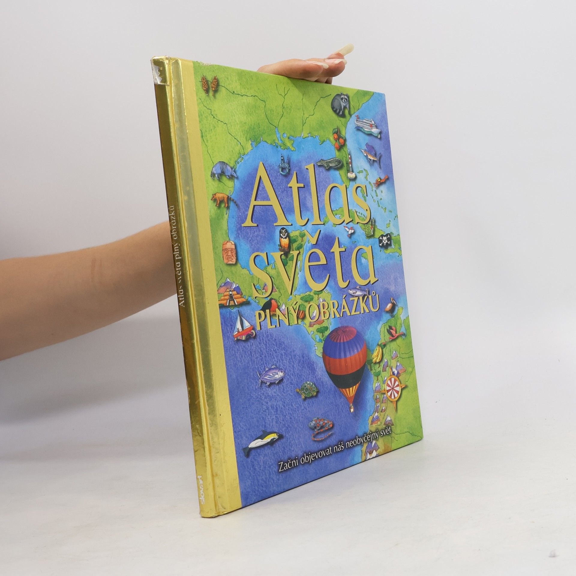 Pam Beasant Atlas světa plný obrázků